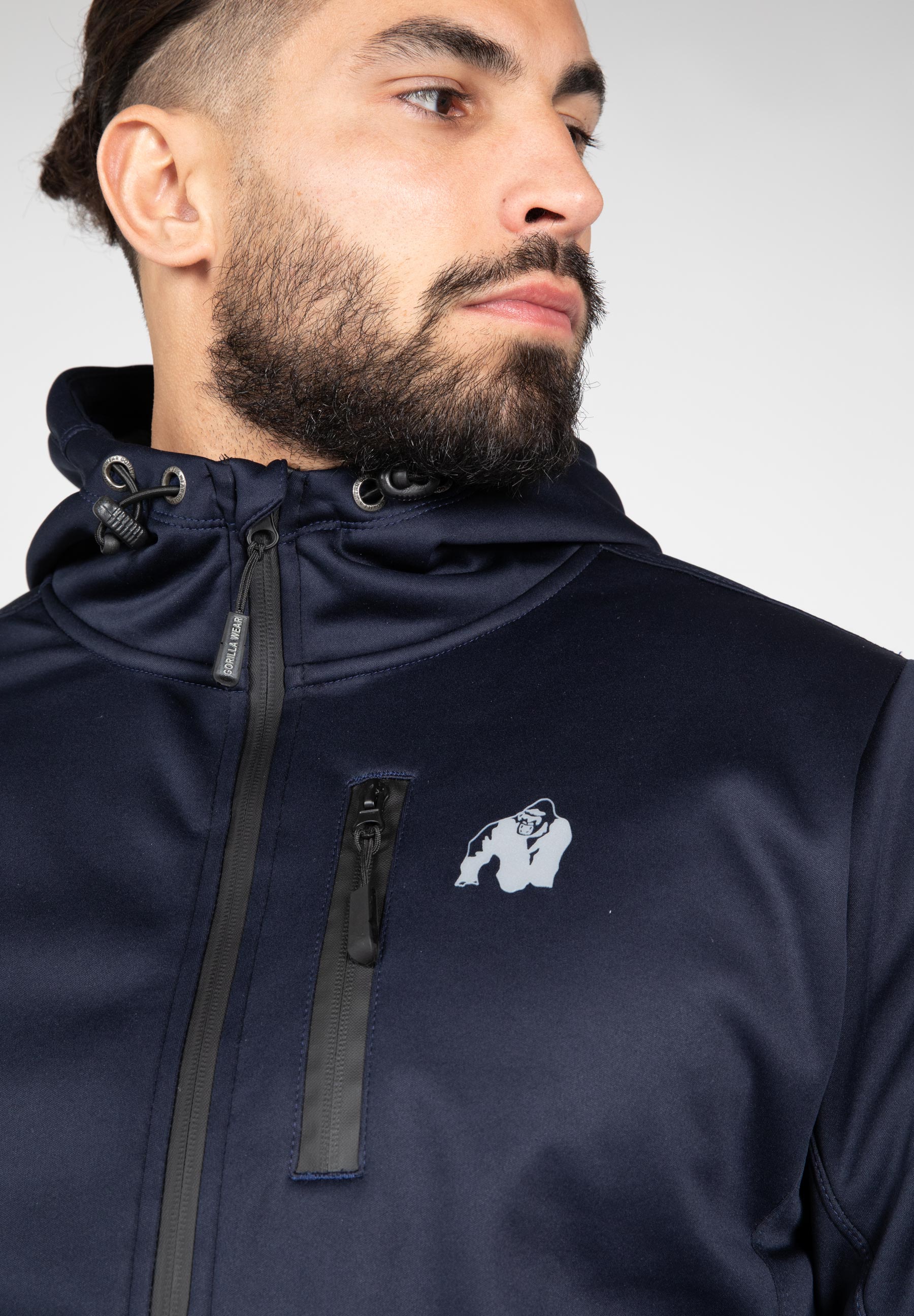 Gorilla Wear - Glendale Softshell Jacket - Navy - Image 5