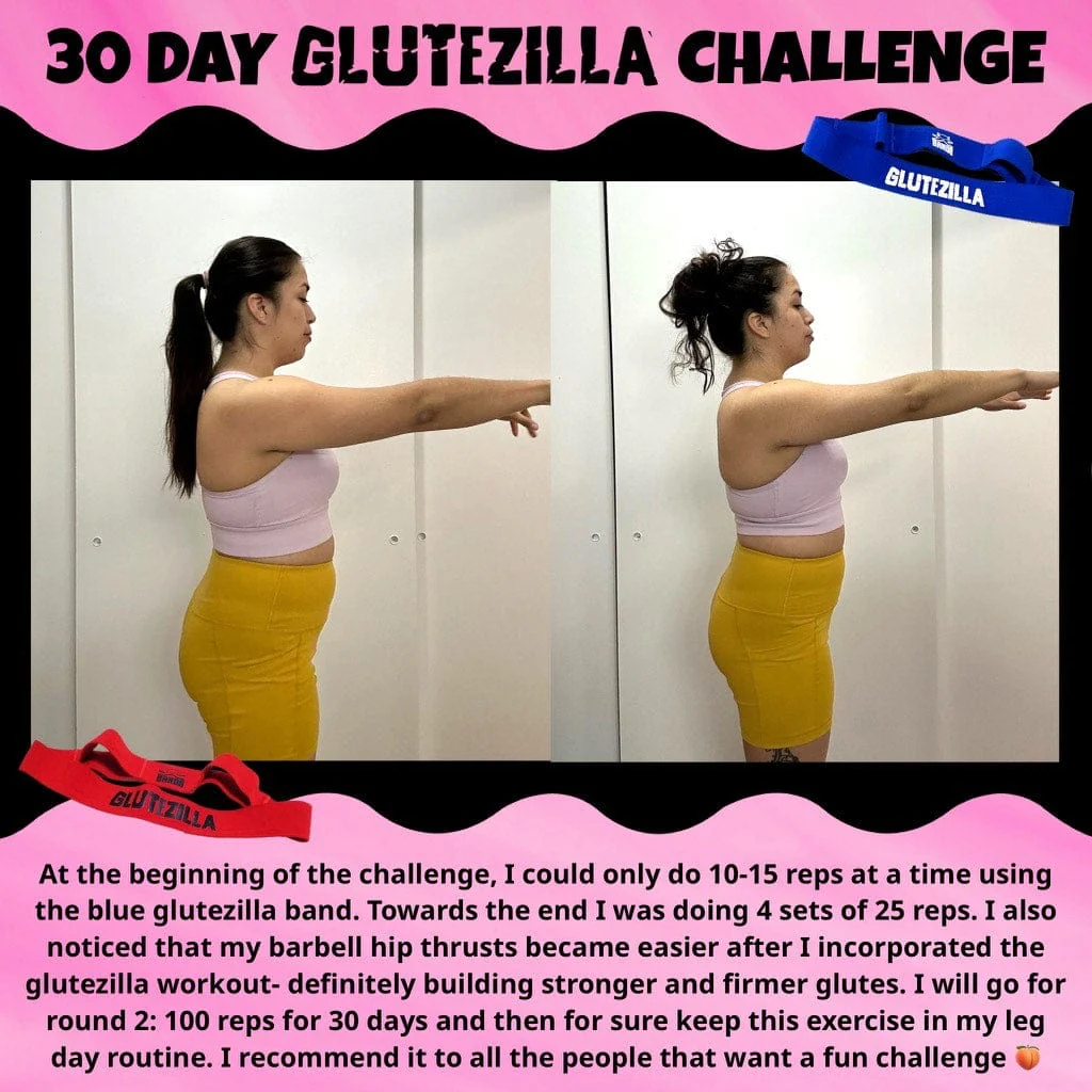 The X Bands - Glutezilla Patented Hip Thrust Glute Workout Resistance Band - Image 18