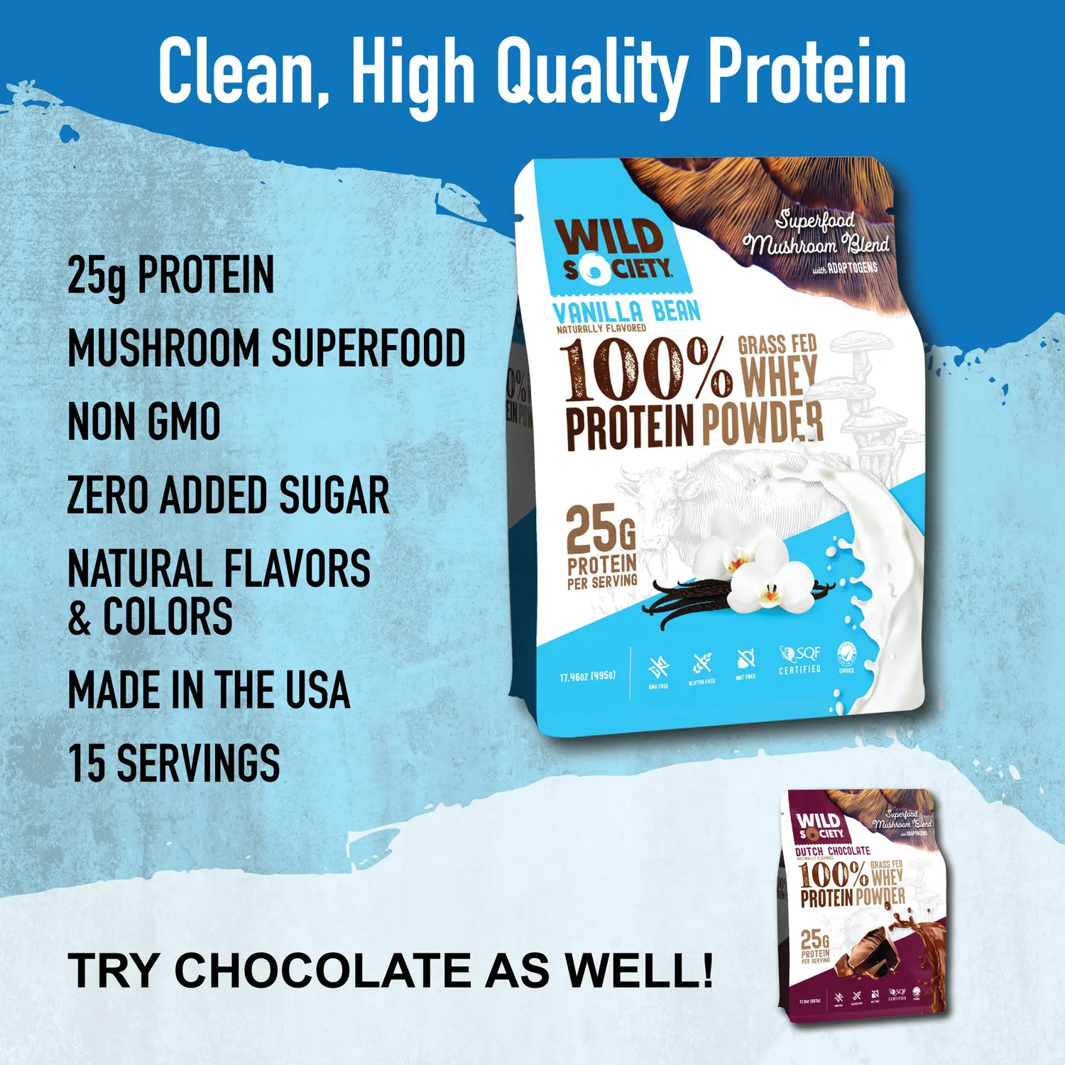 Wild Society Nutrition - Grass-Fed Whey Protein - Image 3