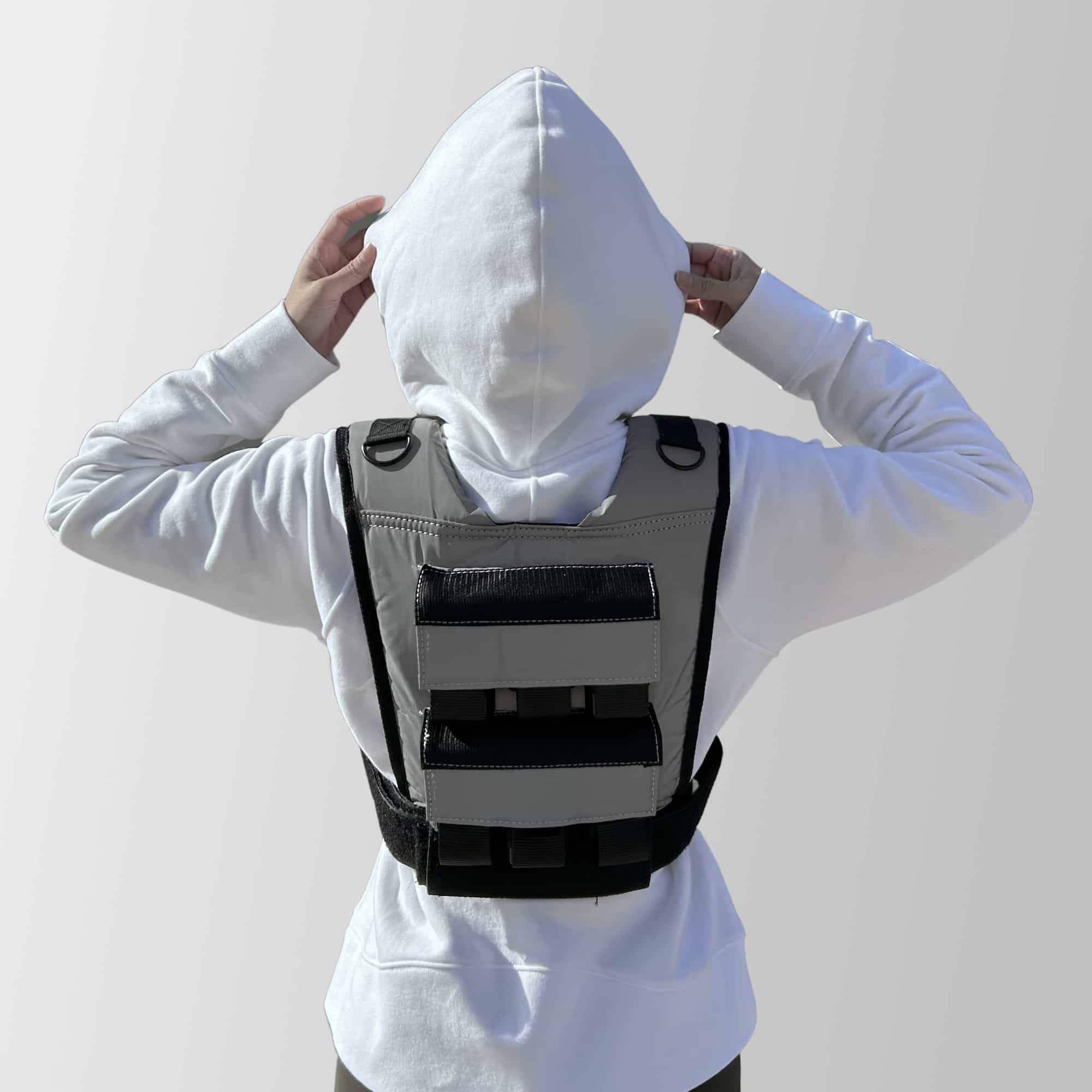 Gravgear - Grav Weight Vest 28lb - Reflective Grey - Image 5