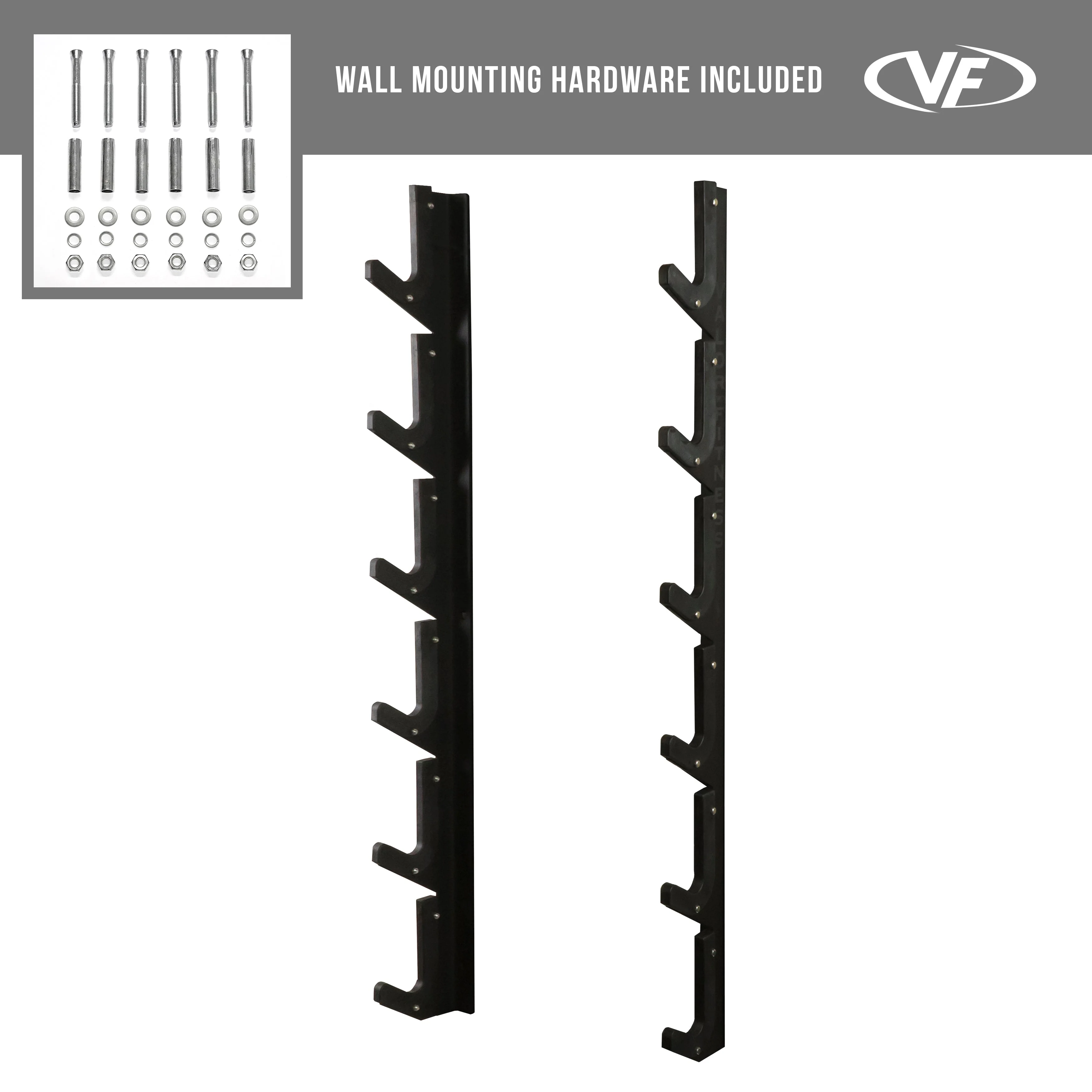 Valor Fitness - Gun Rack Barbell Storage for 6 Bars - Image 9