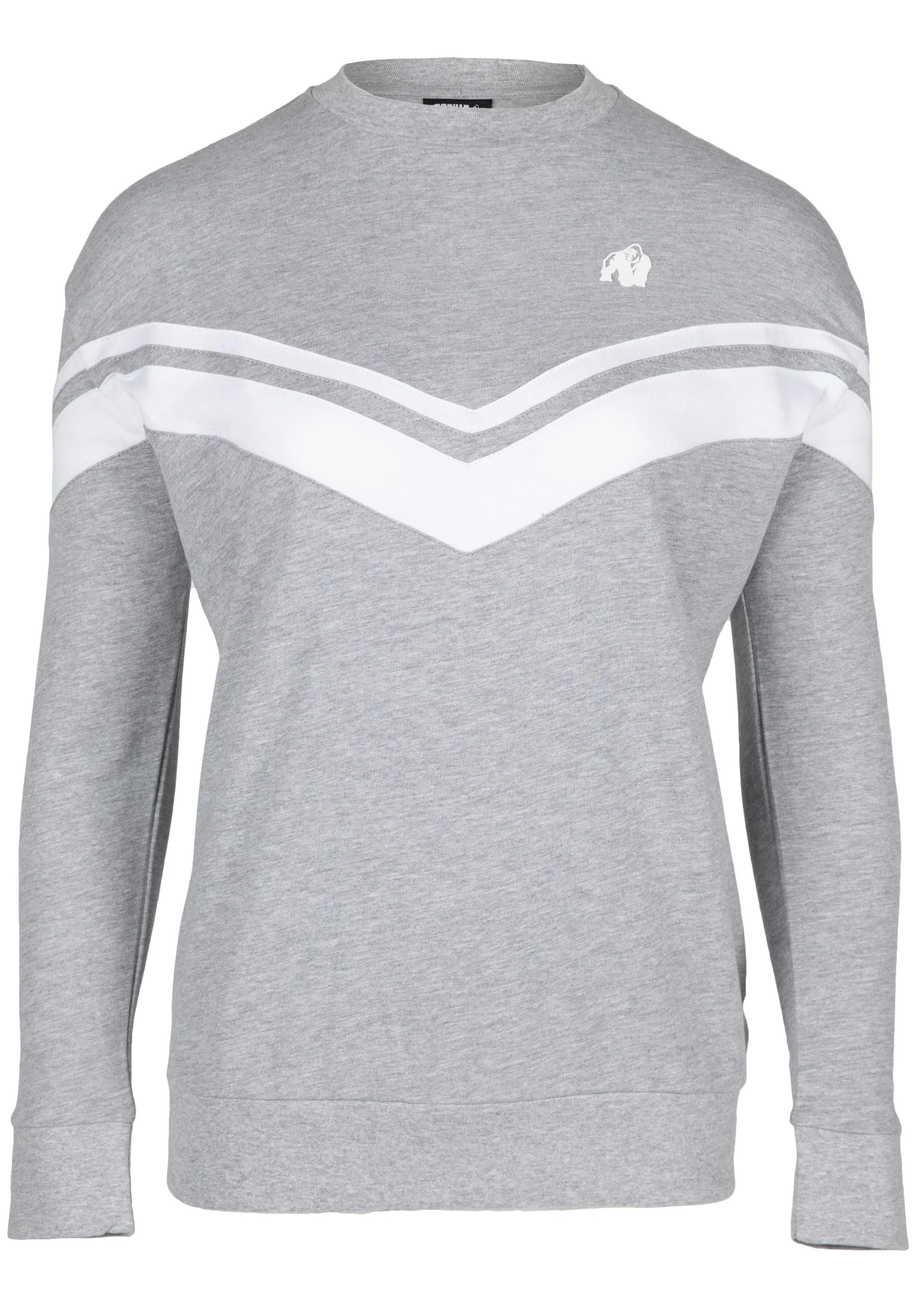 Gorilla Wear - Hailey Oversized Sweatshirt - Gray Melange - Image 6