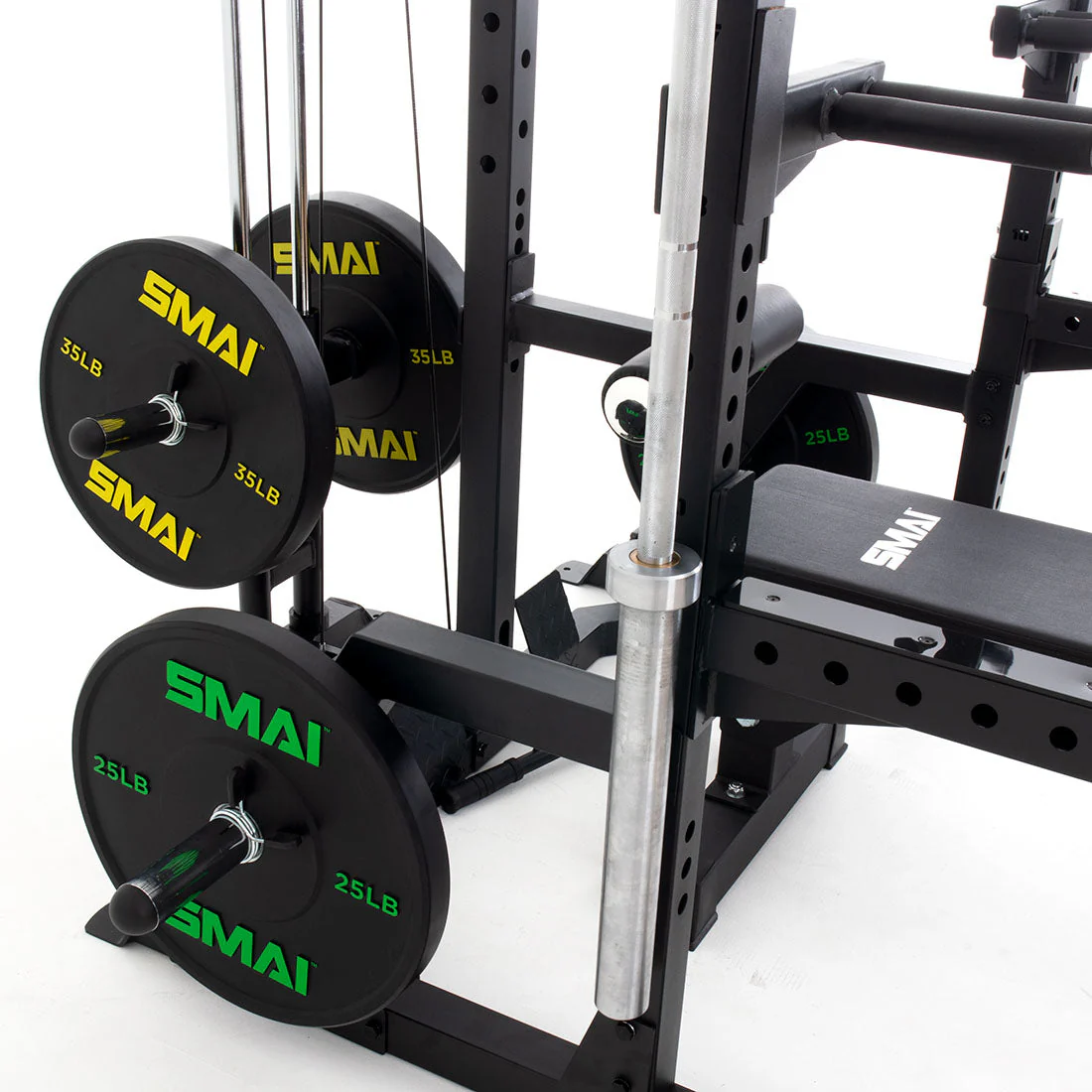 SMAI - Half Power Rack Cable Weightlifting Package - Image 11