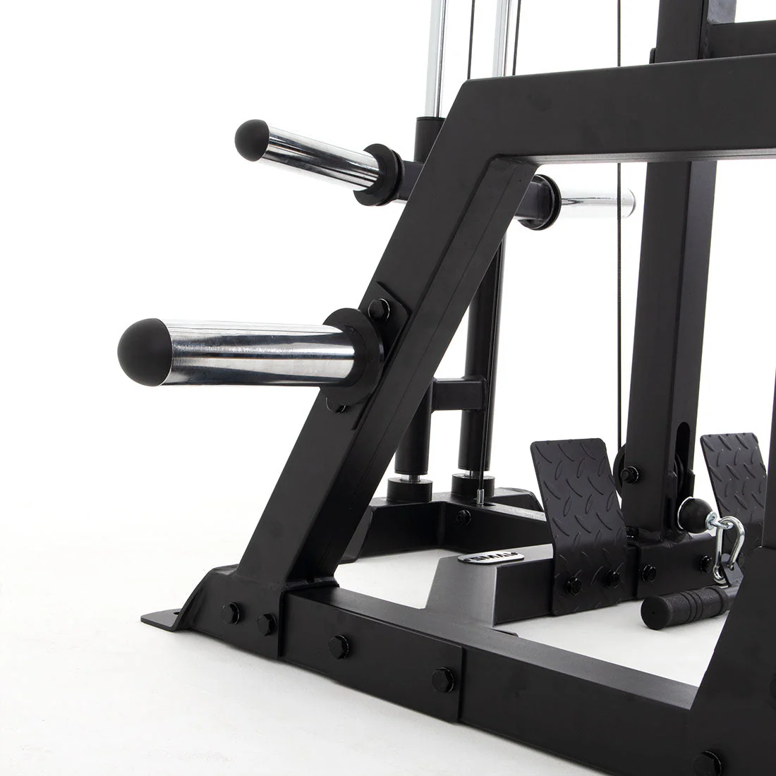 SMAI - Half Power Rack With Cable Machine Lateral Pull Down / Rower - Image 15
