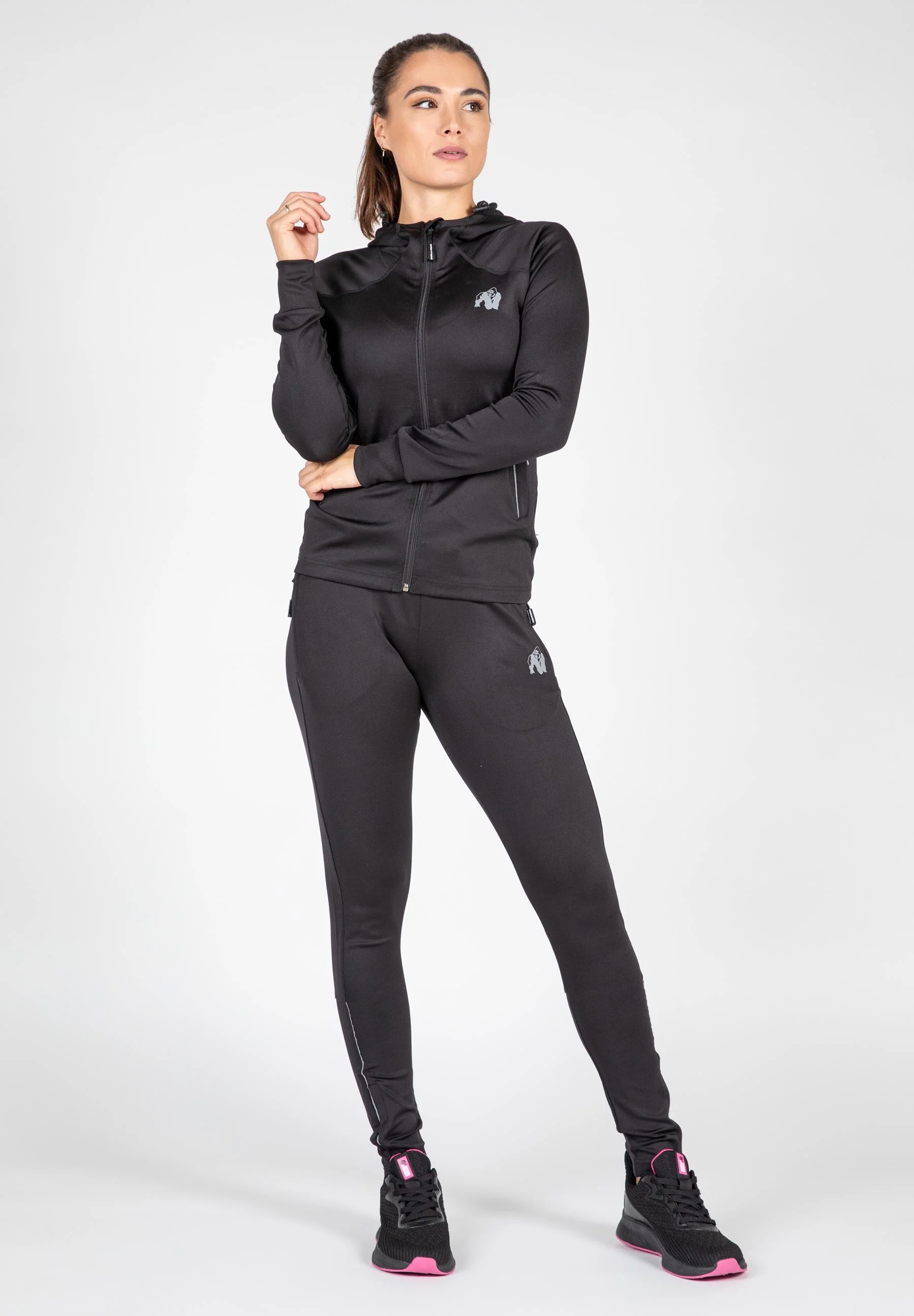 Gorilla Wear - Halsey Track Jacket - Black - Image 3