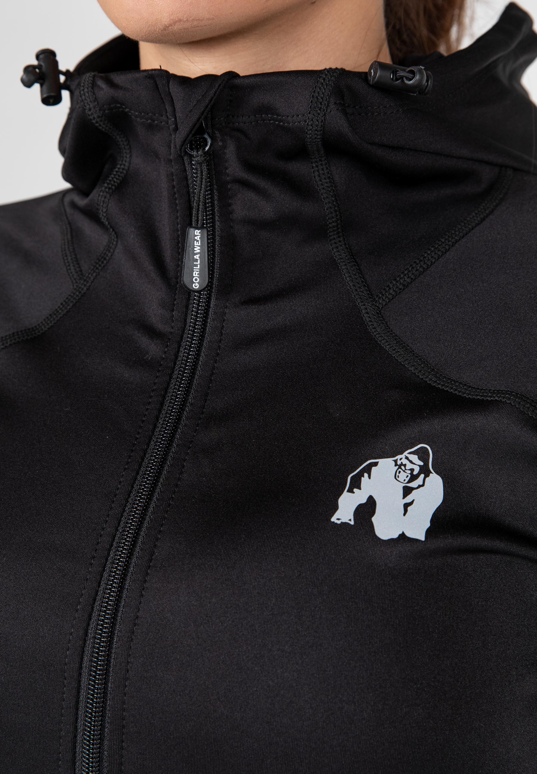 Gorilla Wear - Halsey Track Jacket - Black - Image 4