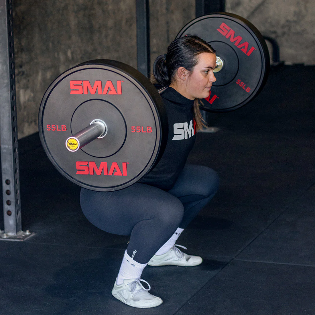 SMAI - Hd Bumper Plates (Pair) - 55lb - Image 3
