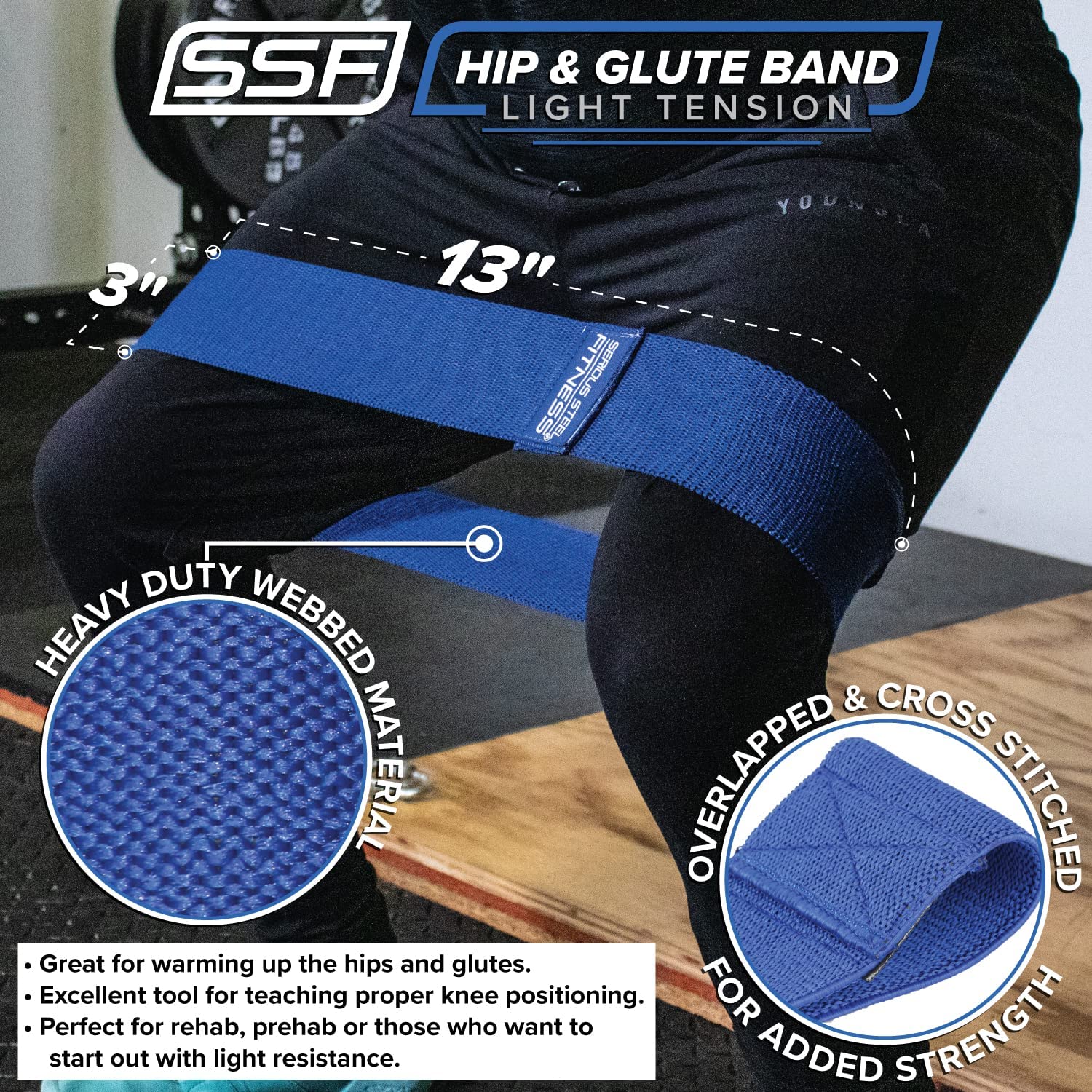 Serious Steel Fitness - Hip & Glute Activation Band - Image 12