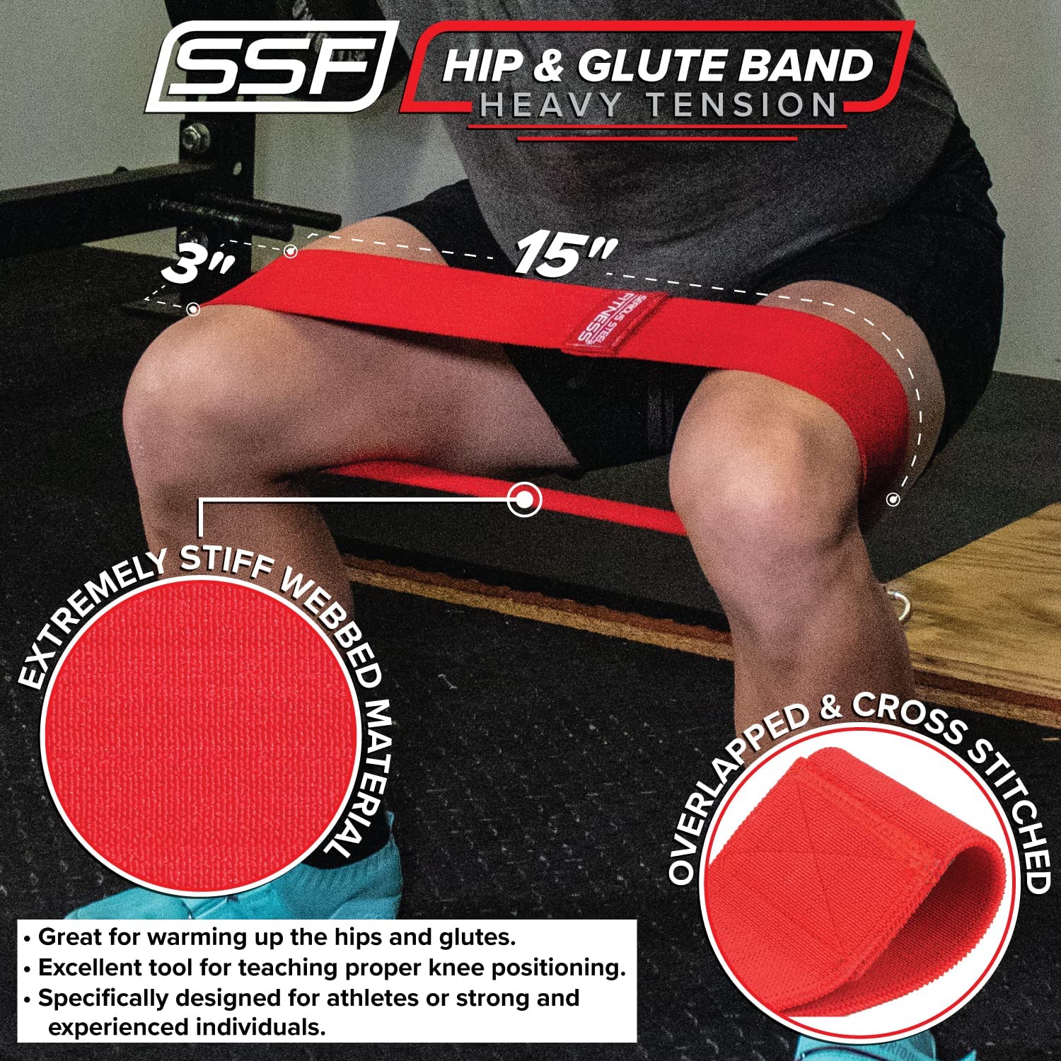 Serious Steel Fitness - Hip & Glute Activation Band - Image 6