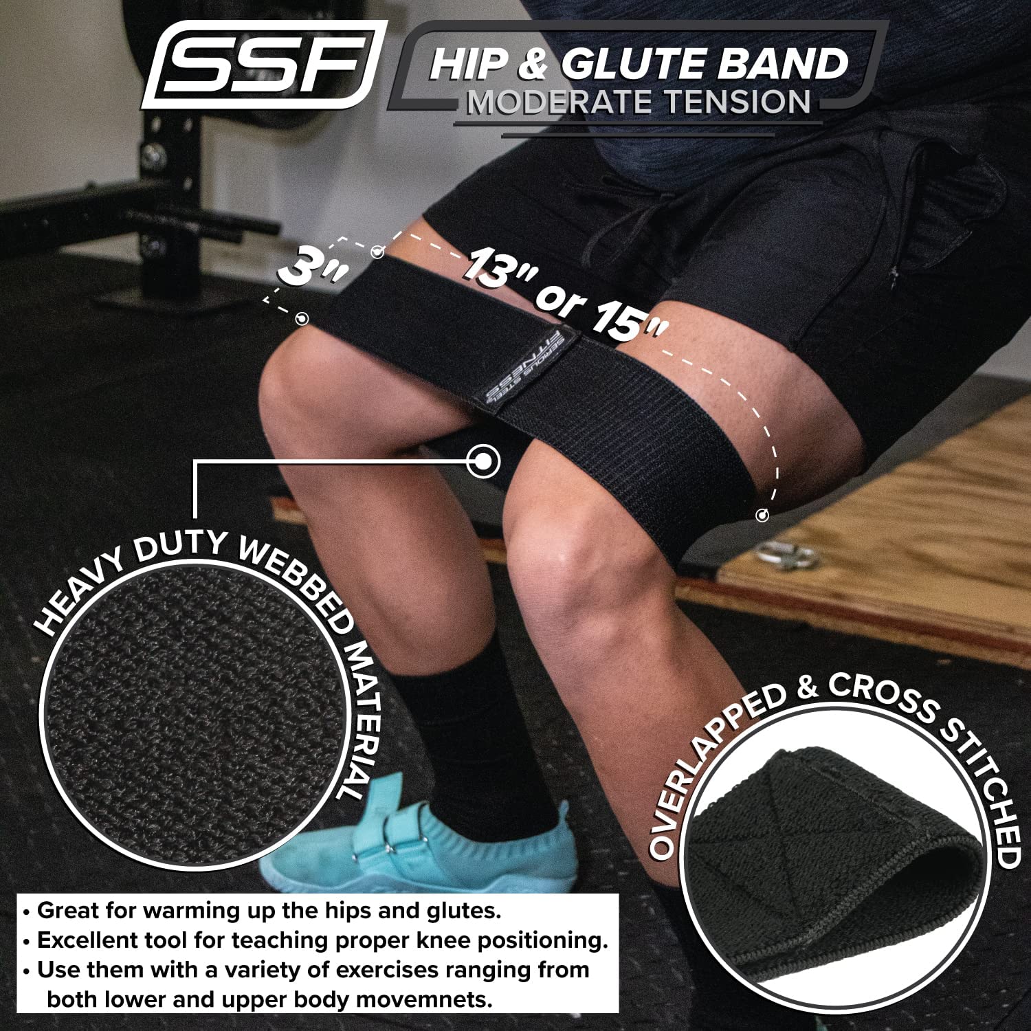 Serious Steel Fitness - Hip & Glute Activation Band - Image 9