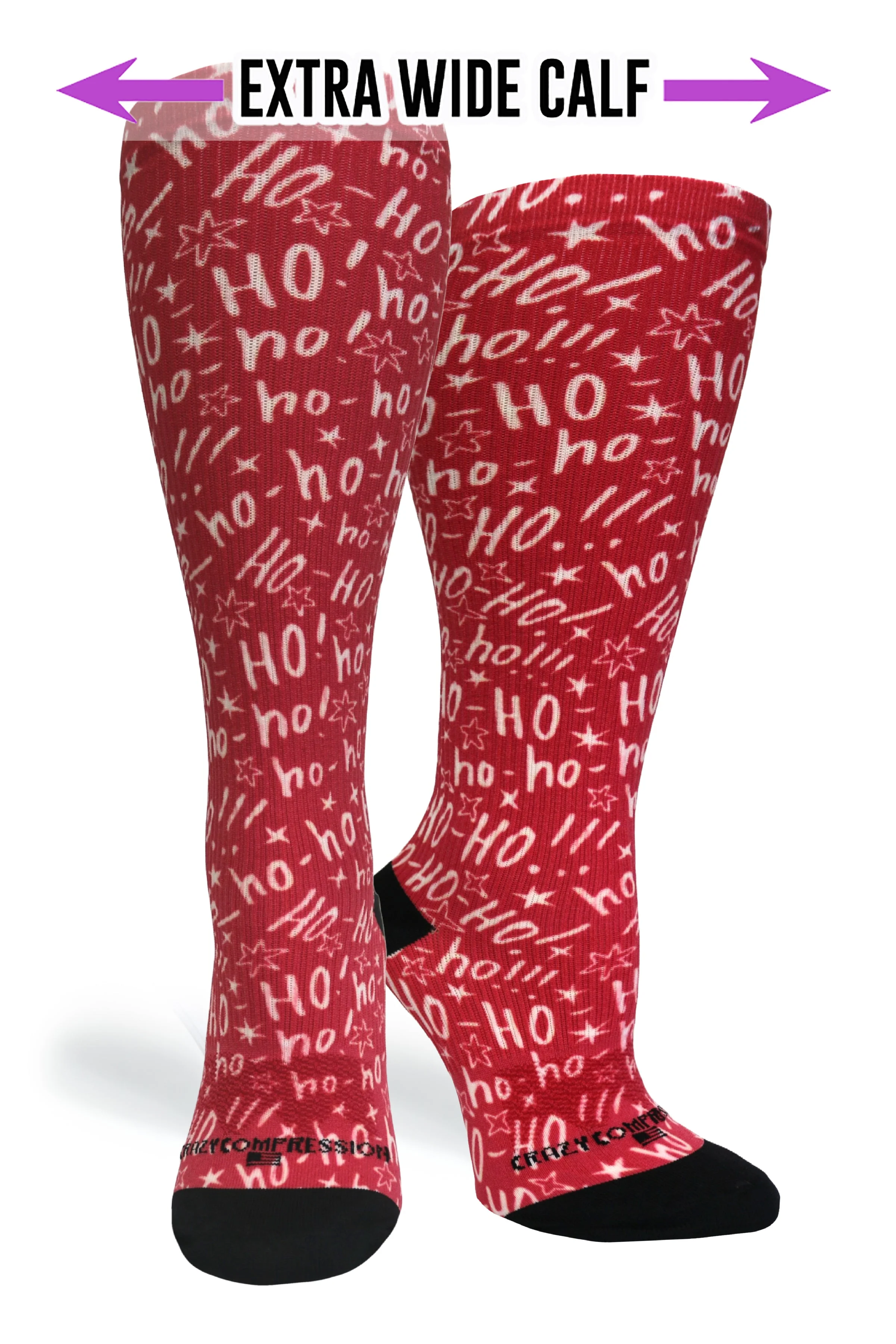 Crazy Compression - Ho Ho Ho! - (Standard & Extra Wide) - Image 2