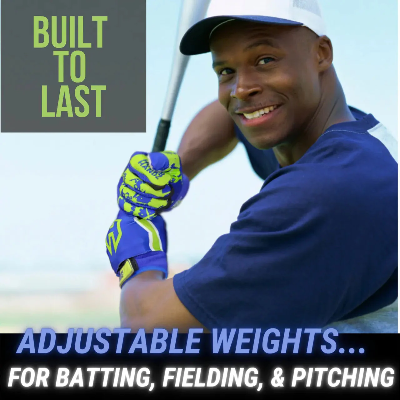 HoopsKing - Homer Handz Weighted Batting Gloves |Baseball-Softball - Image 3