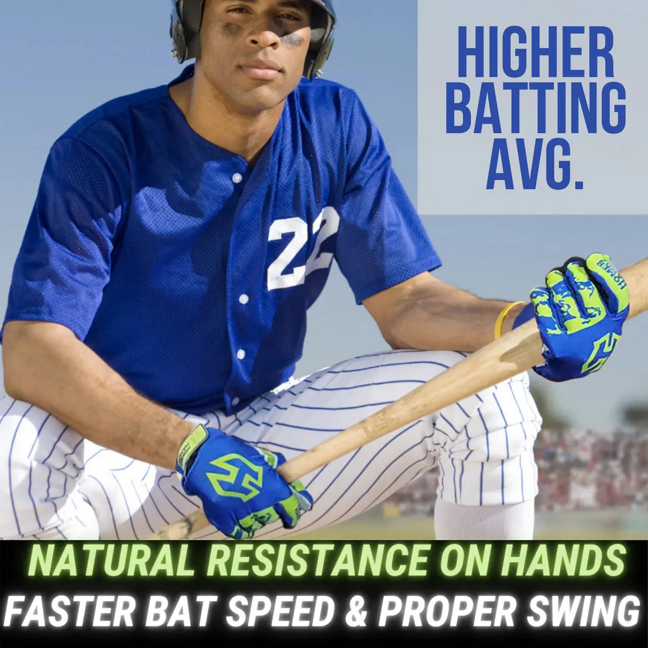 HoopsKing - Homer Handz Weighted Batting Gloves |Baseball-Softball - Image 5
