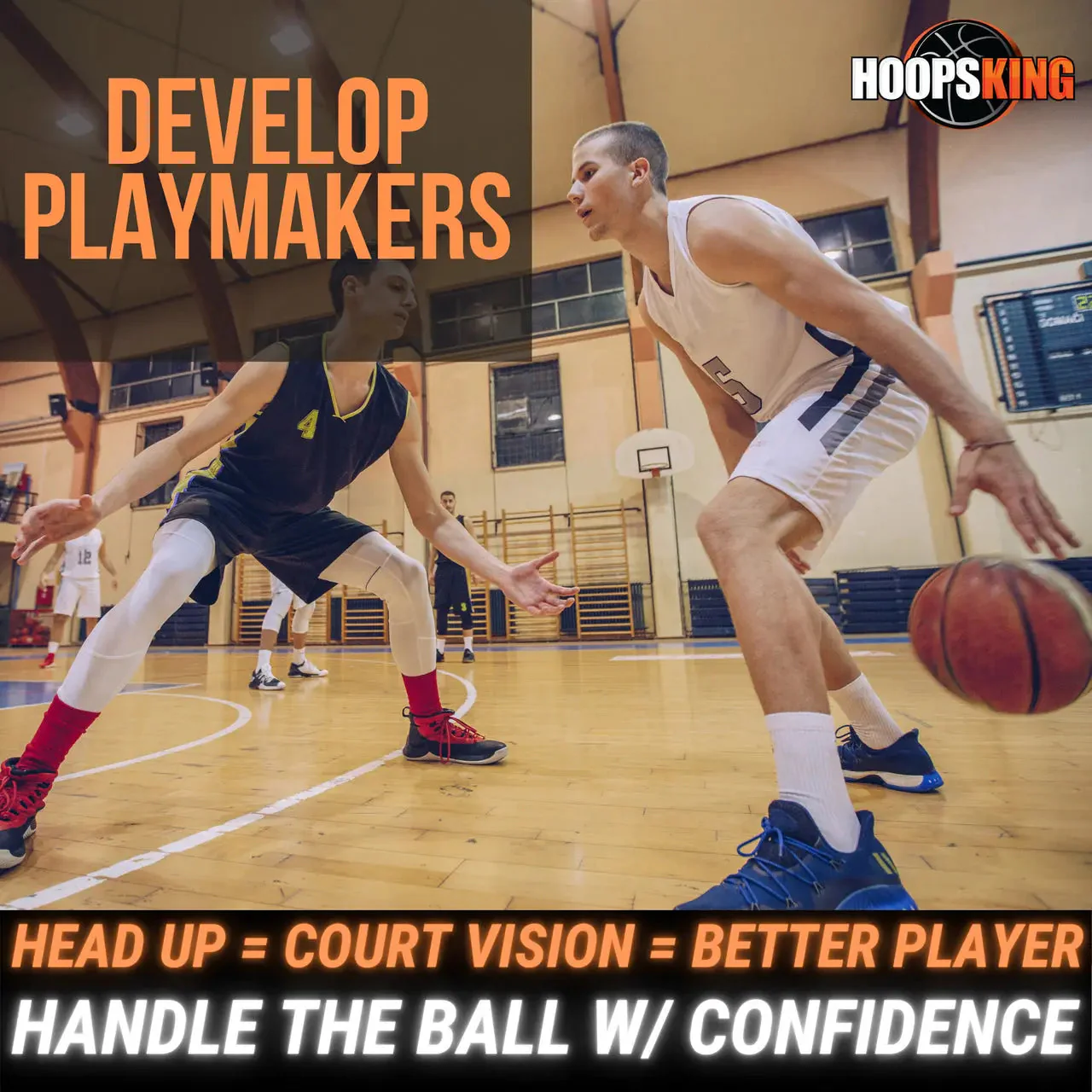 HoopsKing - HoopsKing Basketball Dribble Goggles | Blinders Specs | Soccer - Image 7