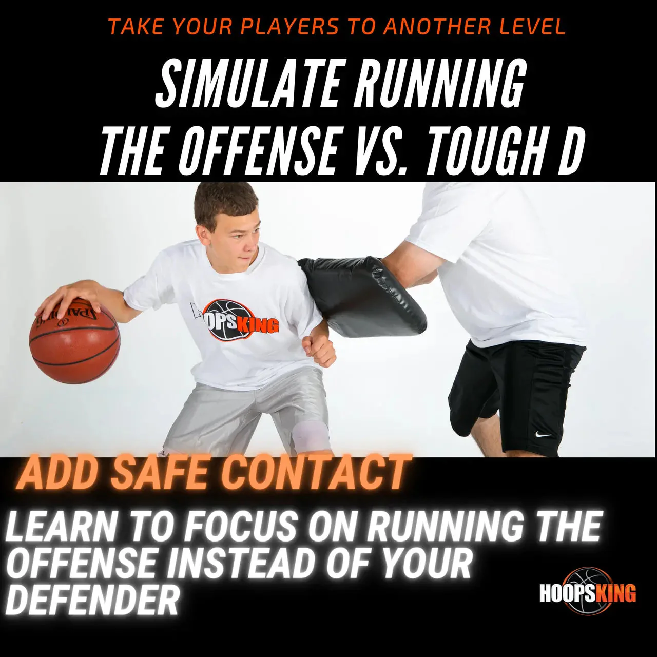 HoopsKing - HoopsKing basketball toughness training pad - Image 8
