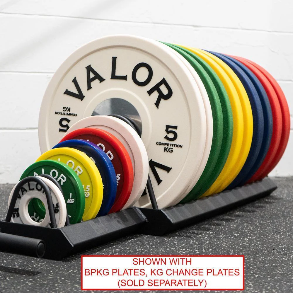 Valor Fitness - Horizontal Weight Plate Storage Rack - Image 4