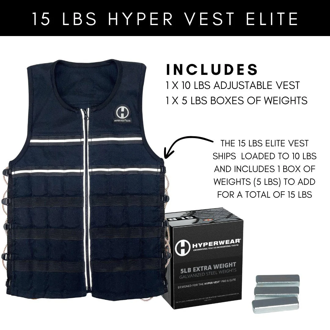 Hyperwear - Hyper Vest Elite Weighted Vest | Thin, Comfortable, & High-Performance - Image 16