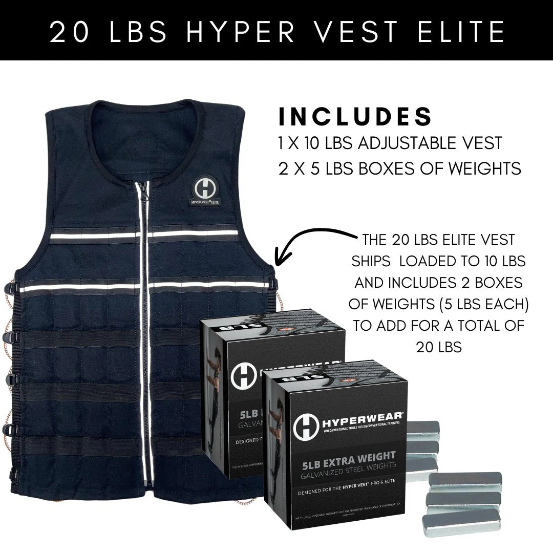Hyperwear - Hyper Vest Elite Weighted Vest | Thin, Comfortable, & High-Performance - Image 17