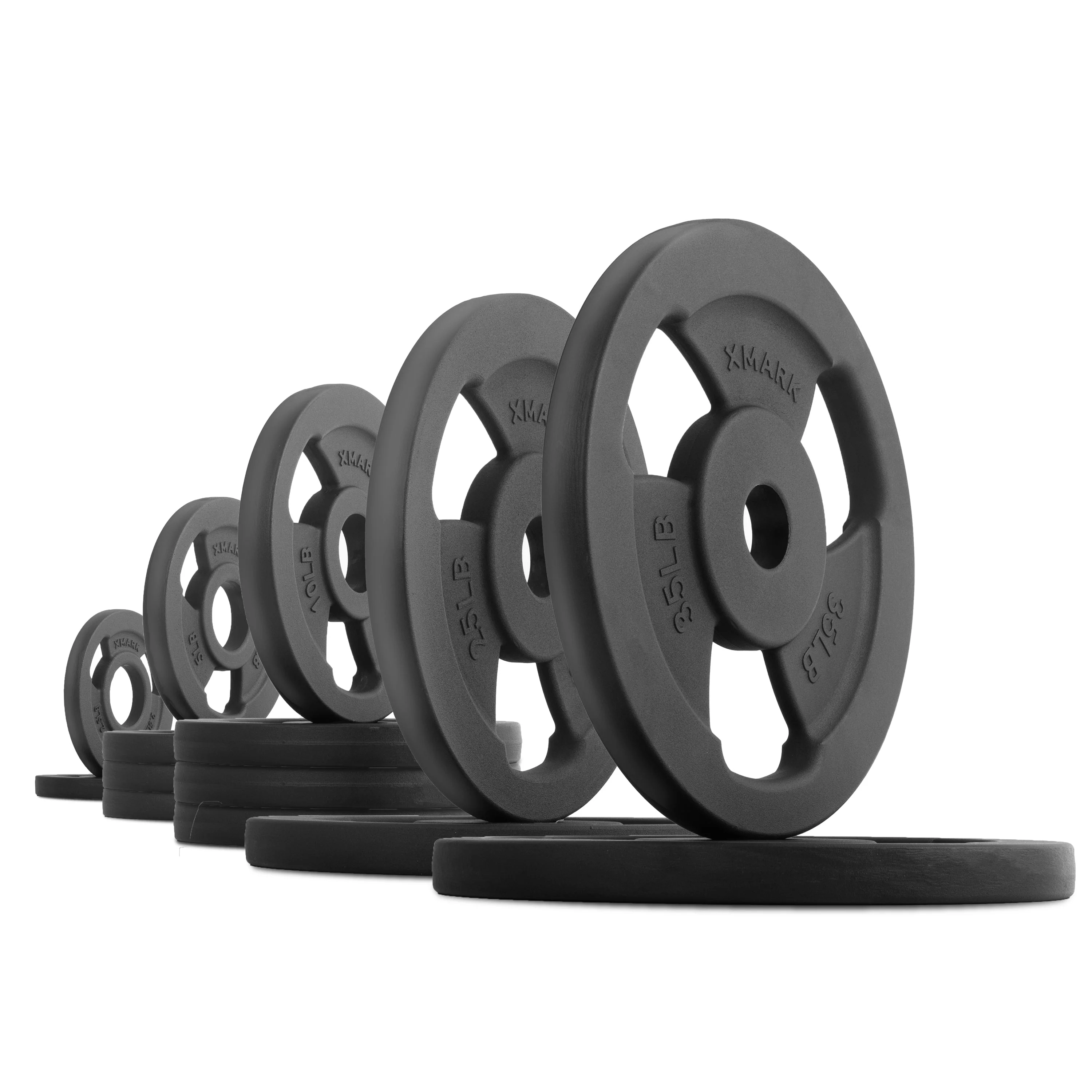 XMARK - Iron Horse Premium Cast Iron Olympic Weight Plate Pairs and Sets - Image 8