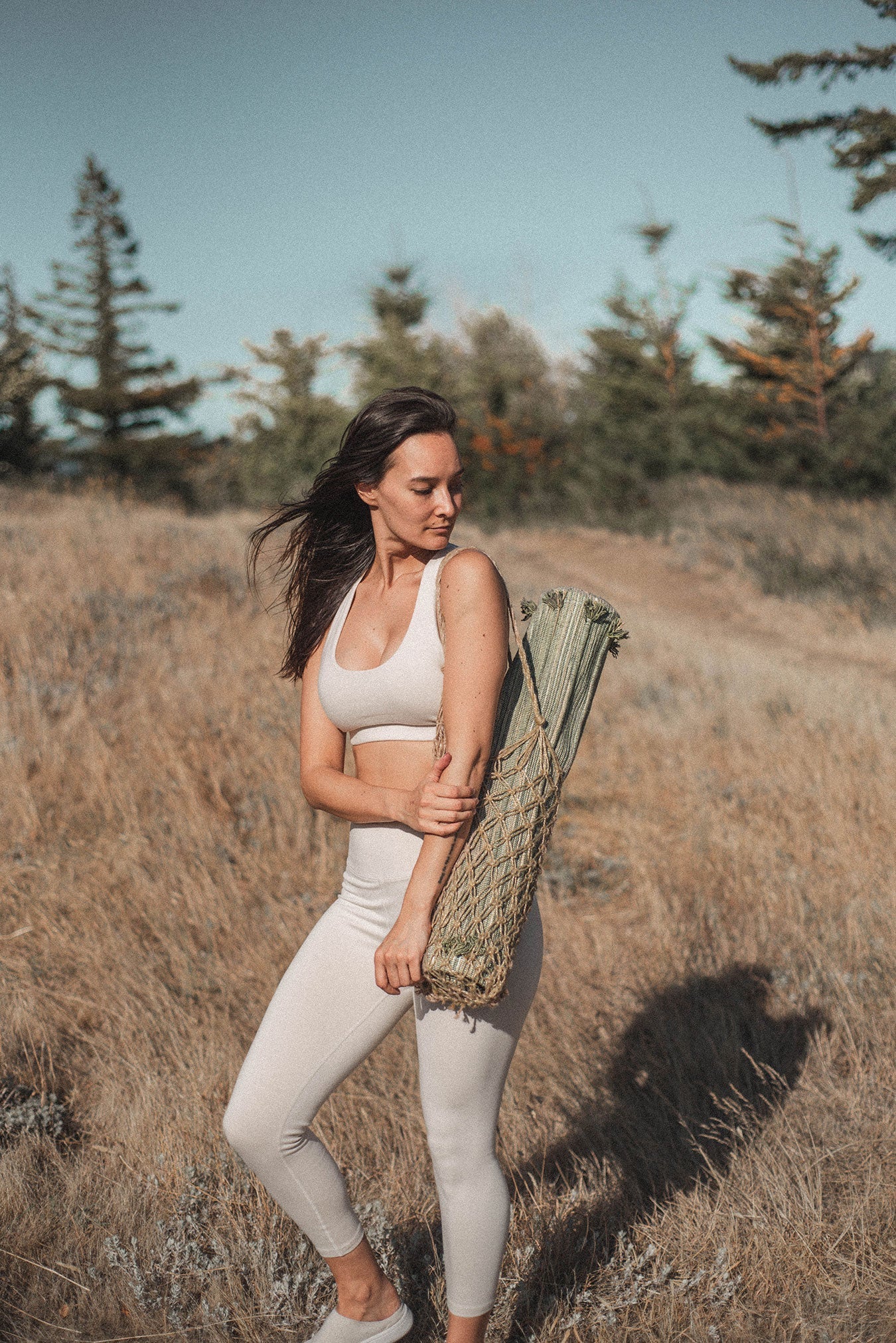 Oko Living - Jade & Jute - Naturally Dyed Herbal Yoga Mat - Image 7