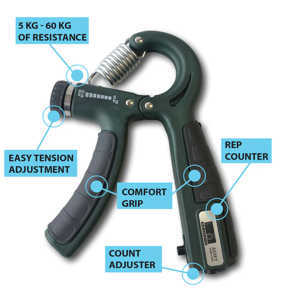 Jerkfit - Jerkfit Adjustable Grip Strength Hand Exerciser - Image 4