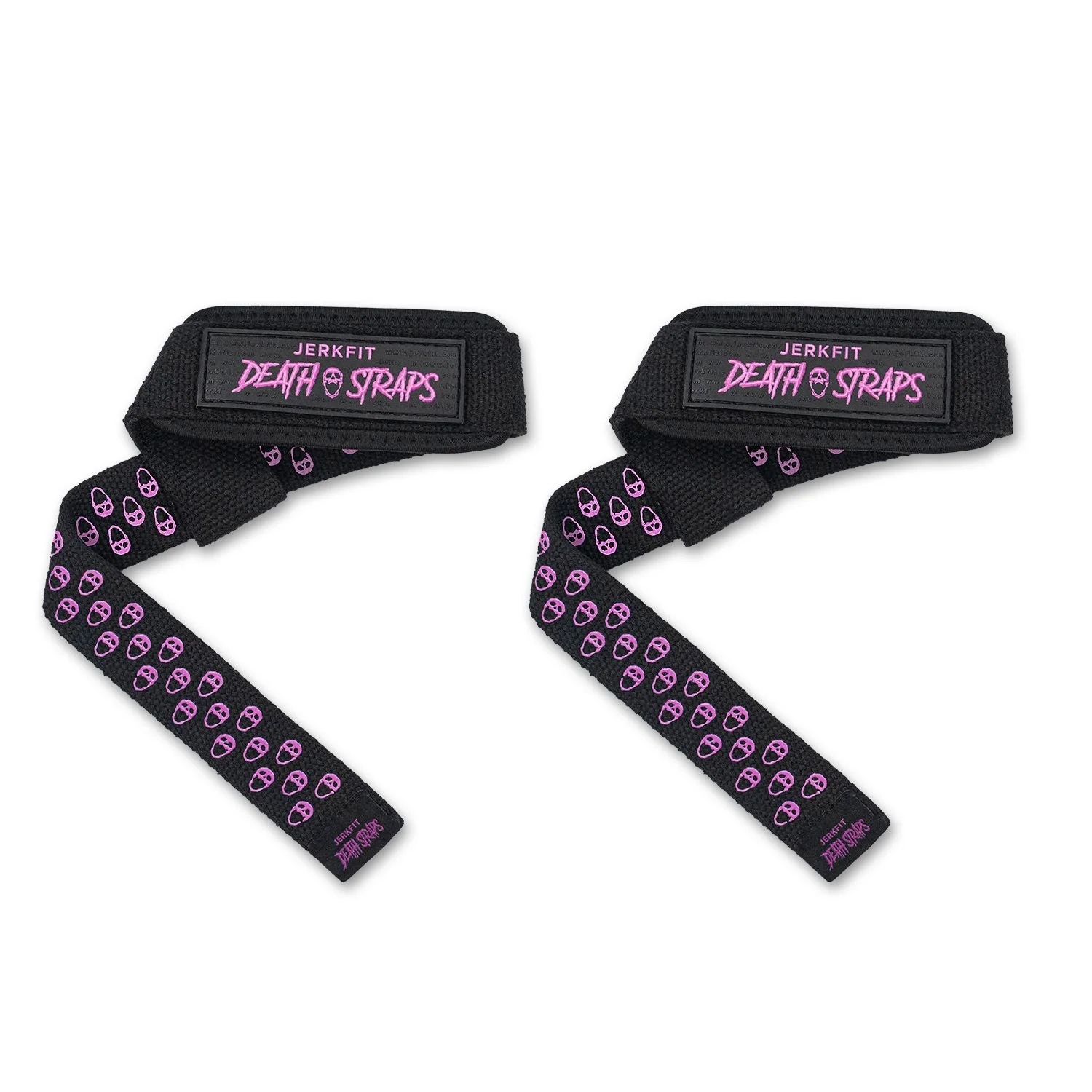 JerkFit - JerkFit Death Straps, Traditional Lifting Straps with Double Sided Skull-Grip - Image 13