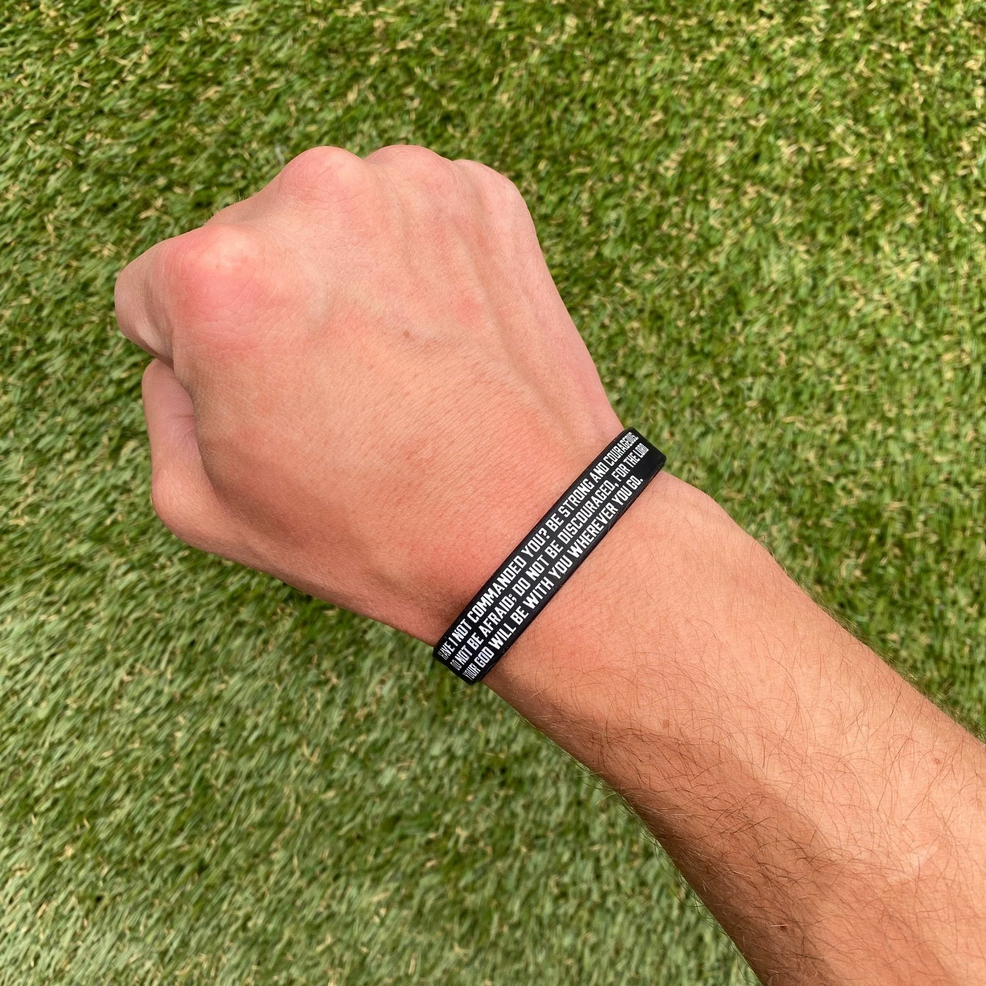Elite Athletic Gear - Joshua 1:9 Wristband - Image 3
