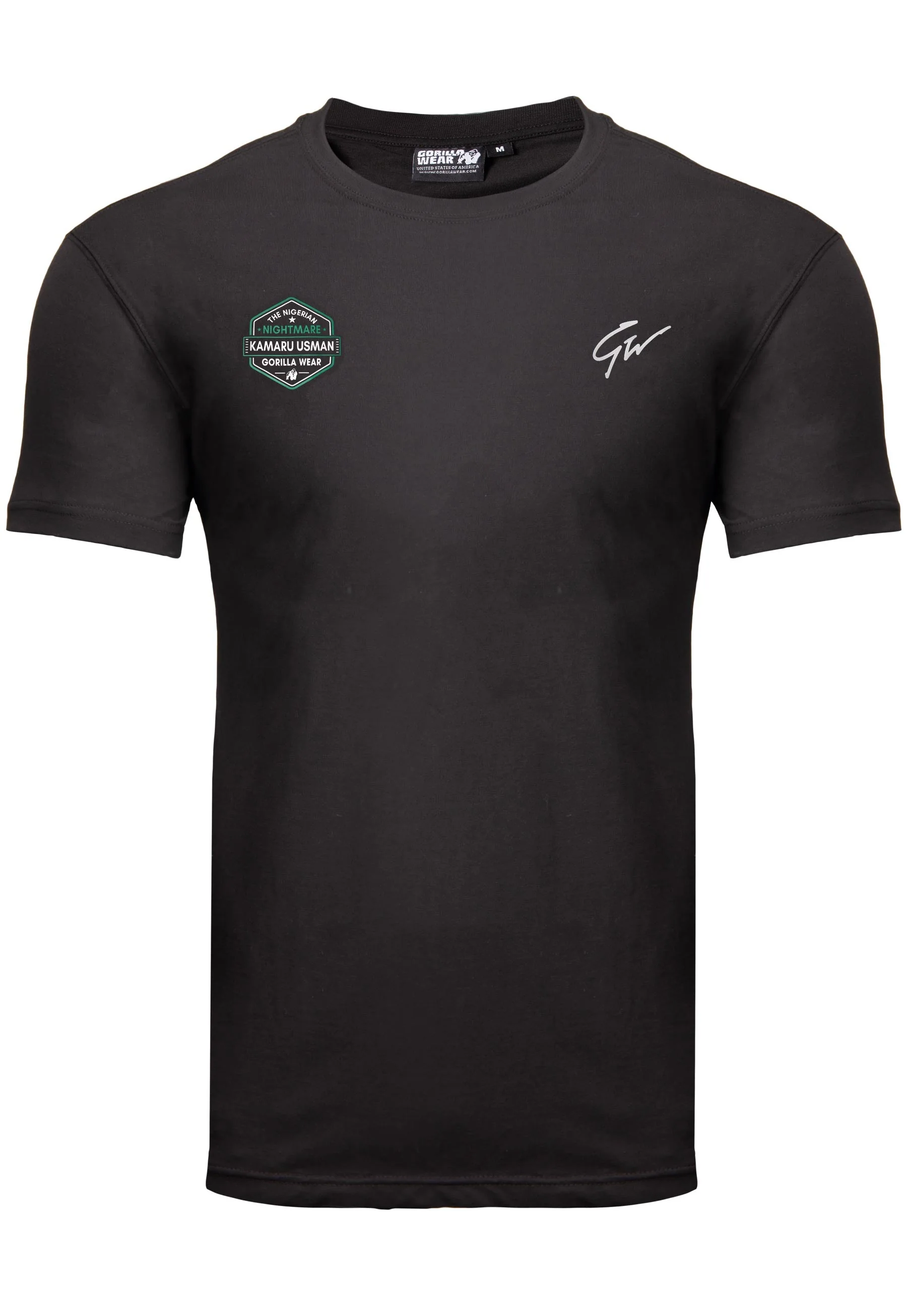 Gorilla Wear - Kamaru Usman T-shirt - Black - Image 6