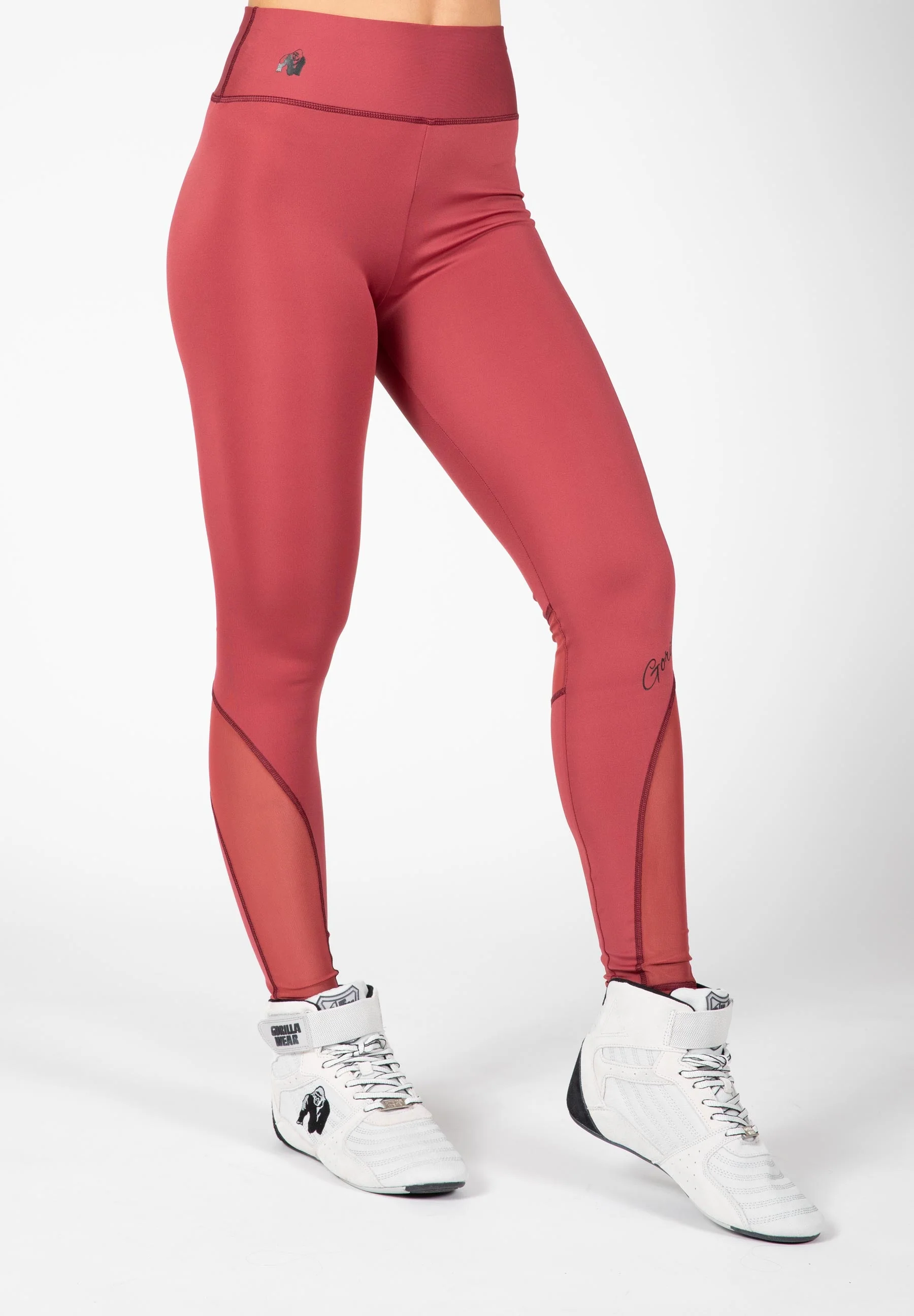 Gorilla Wear - Kaycee Tight - Burgundy Red - Image 2