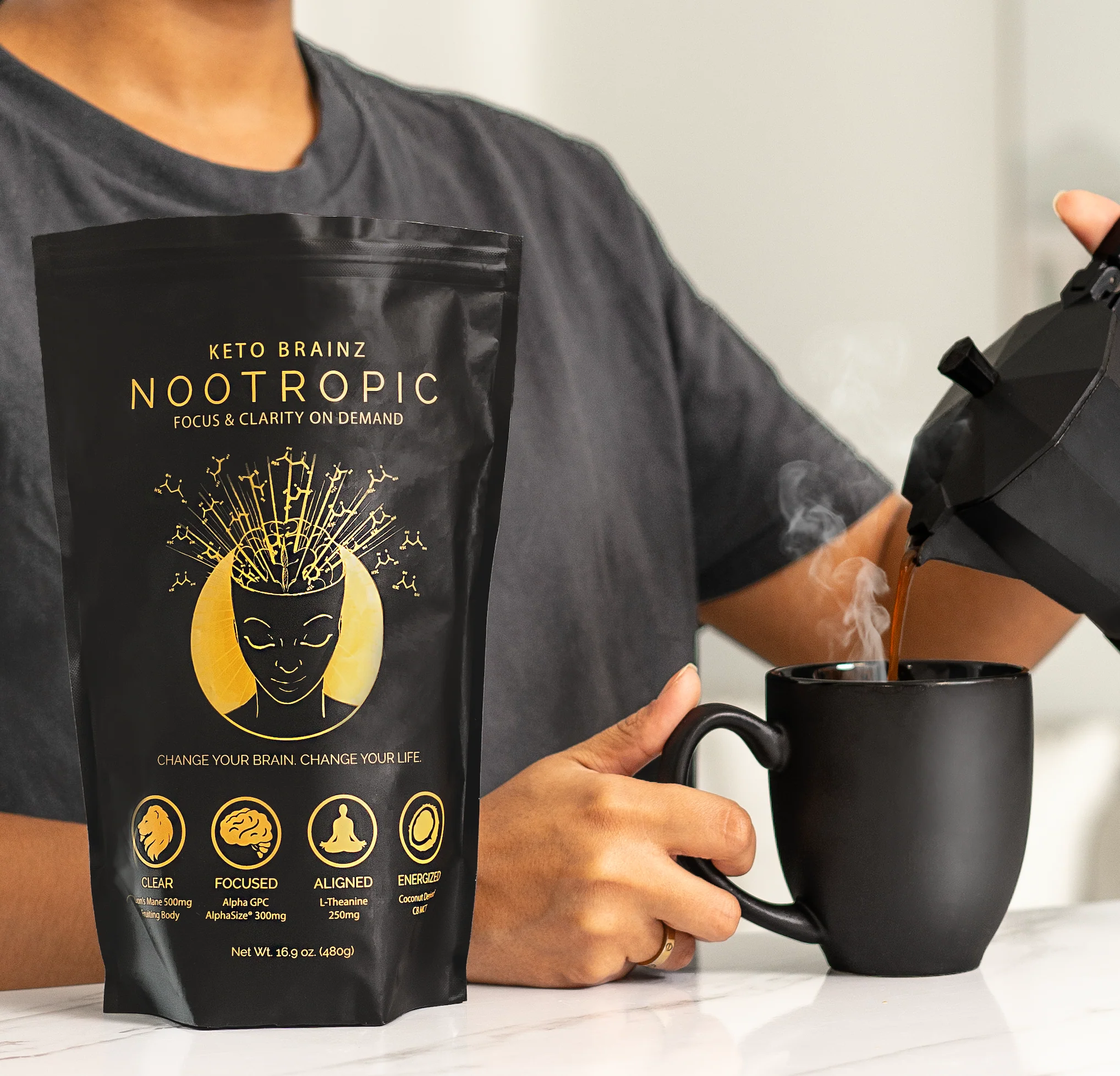 Keto Brainz Nootropics - Keto Brainz 3-Pack - Image 2