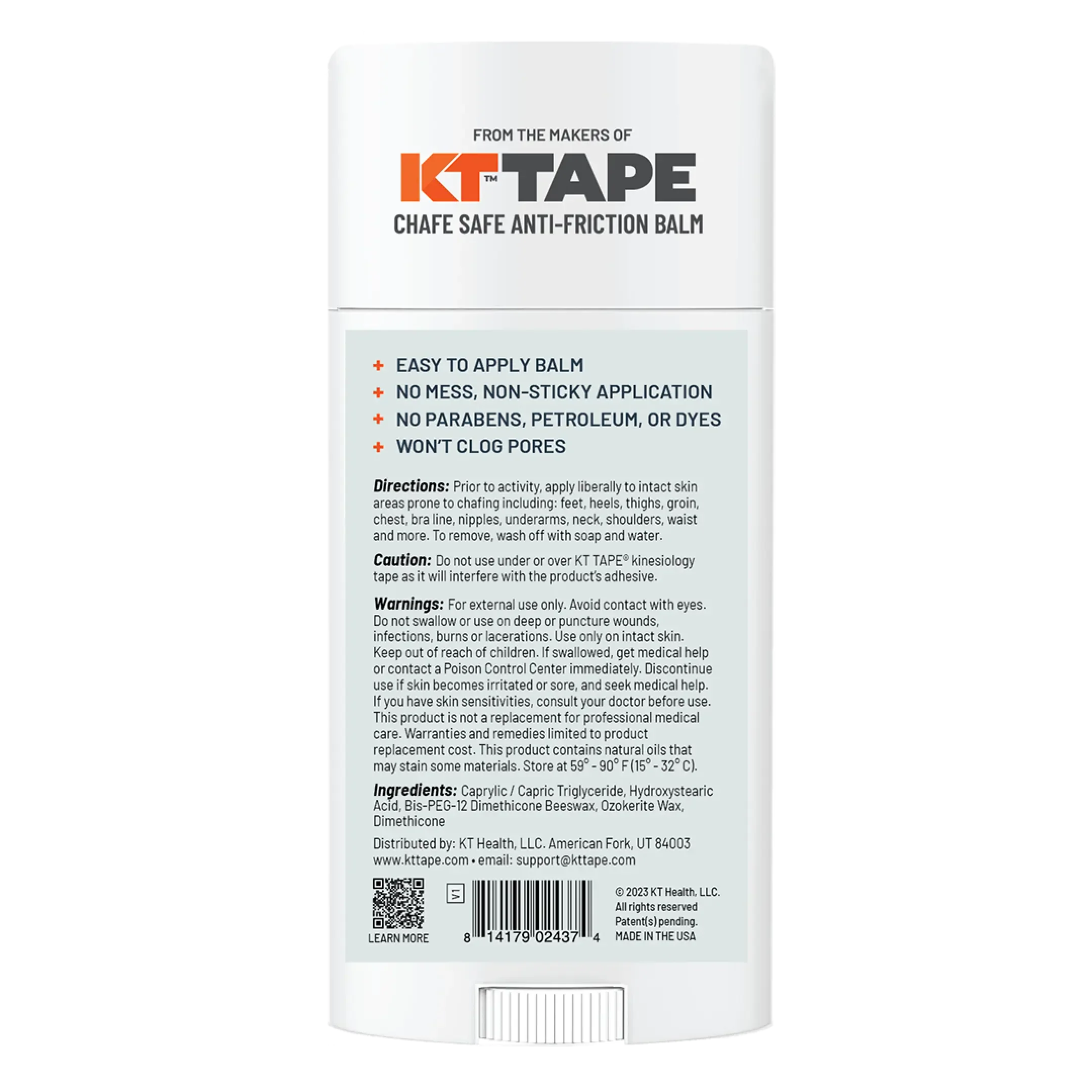 KT Tape - Kt Health Chafe Safe™ Anti-Friction Balm - Image 11