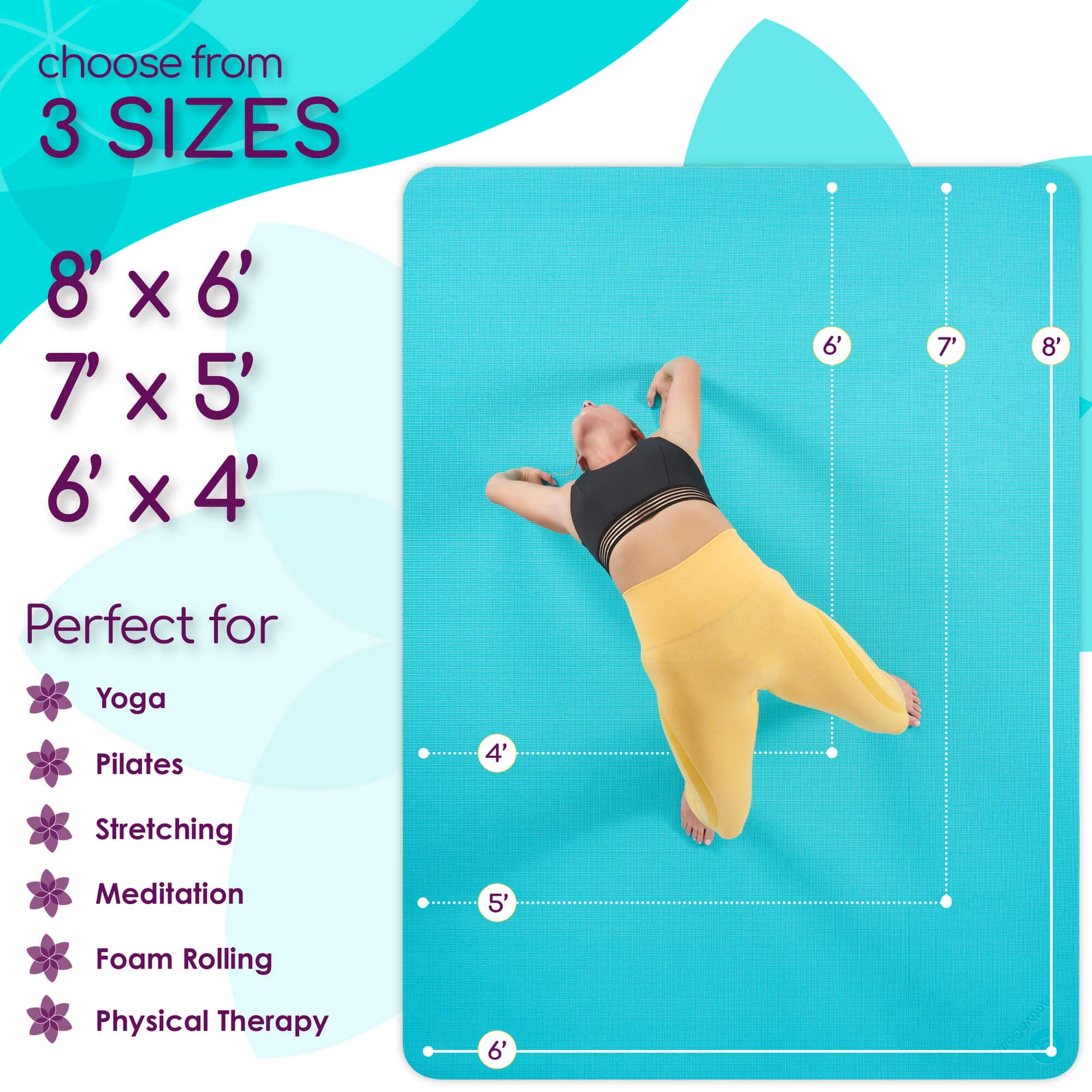 ActiveGear - Large Yoga Mats for Acroyoga and Home Gym - Image 14