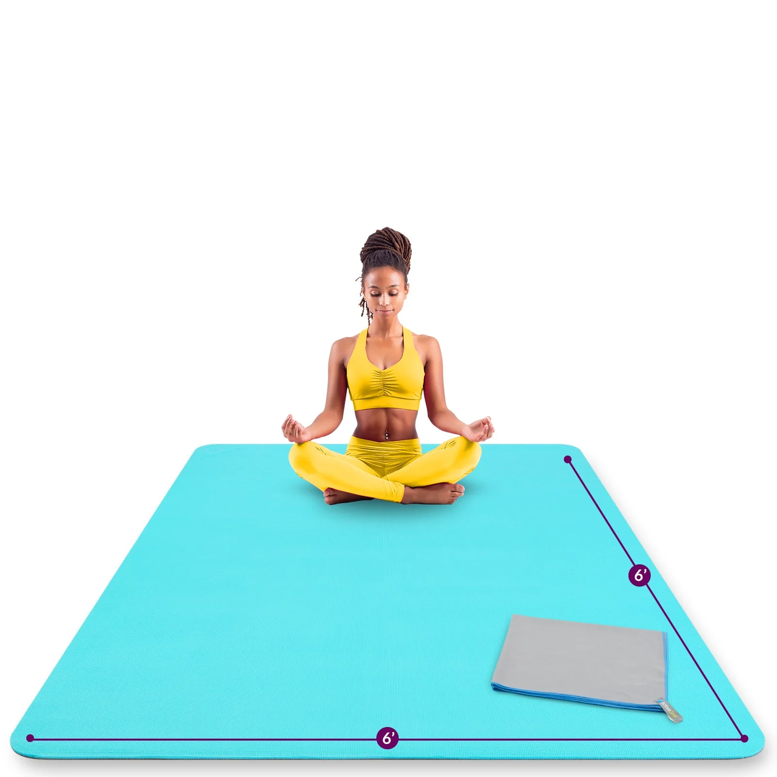 ActiveGear - Large Yoga Mats for Acroyoga and Home Gym - Image 19