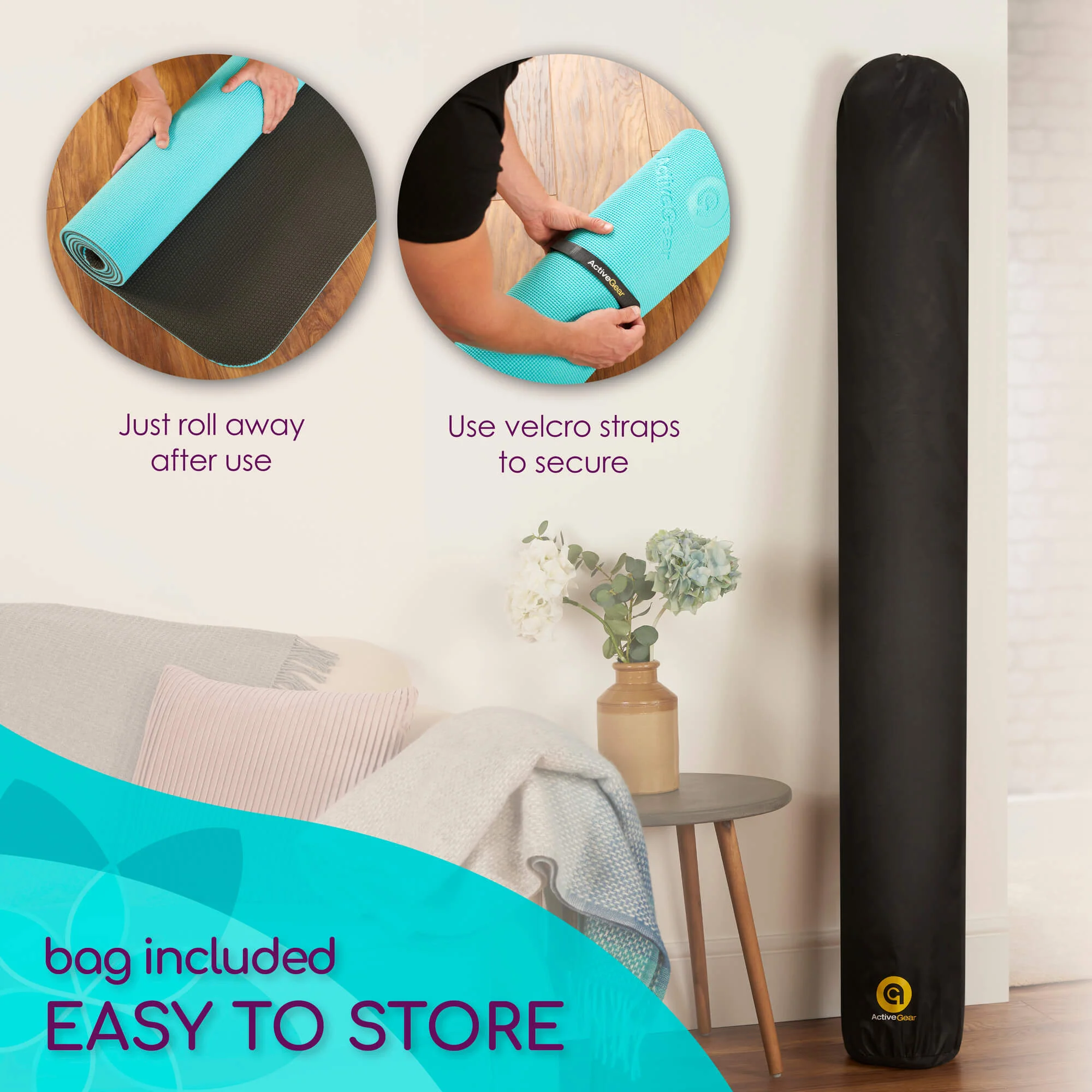 ActiveGear - Large Yoga Mats for Acroyoga and Home Gym - Image 20