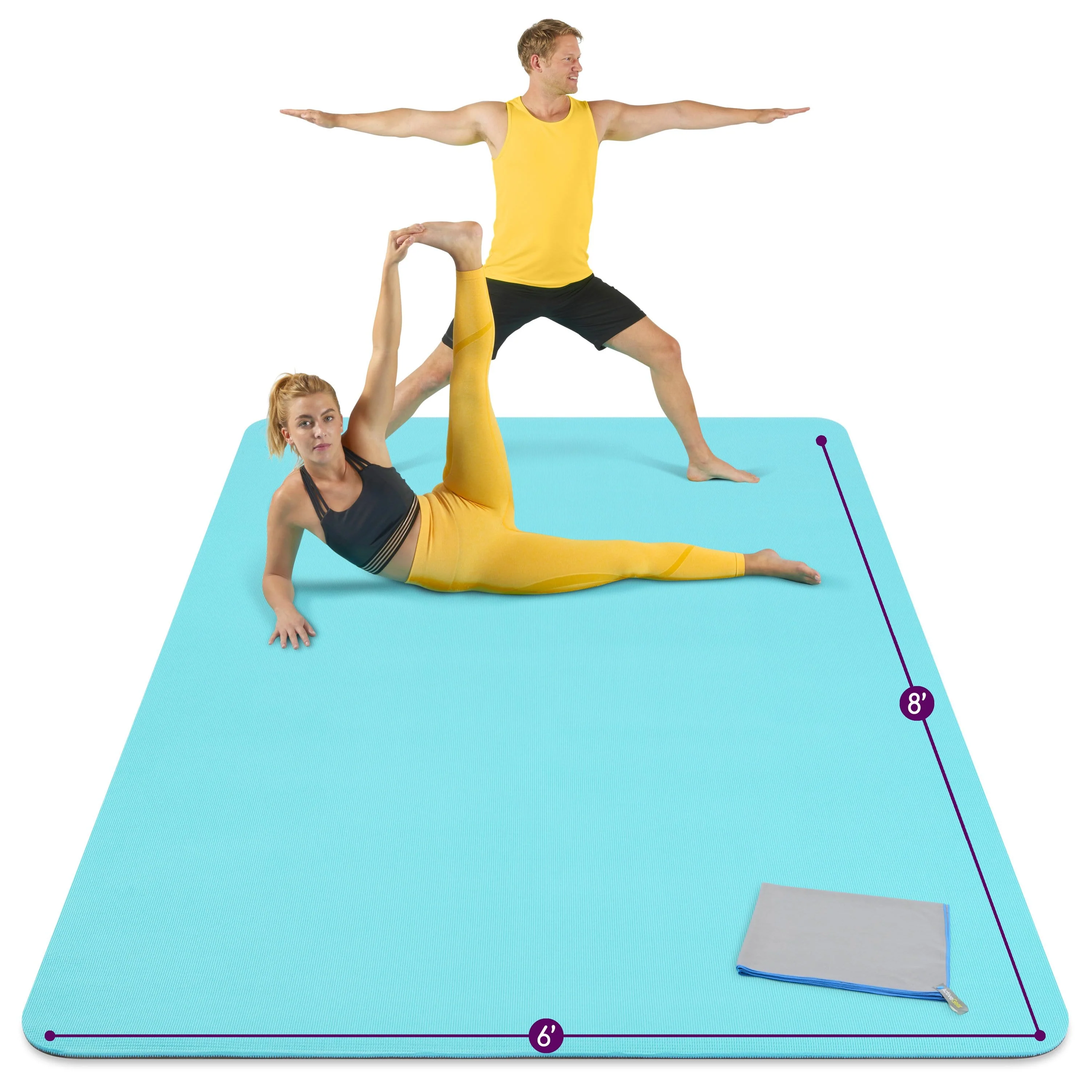 ActiveGear - Large Yoga Mats for Acroyoga and Home Gym - Image 21