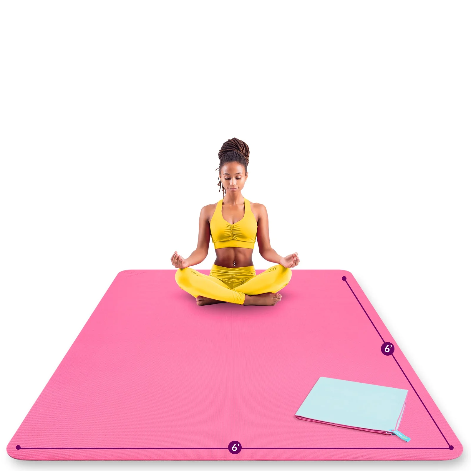 ActiveGear - Large Yoga Mats for Acroyoga and Home Gym - Image 31