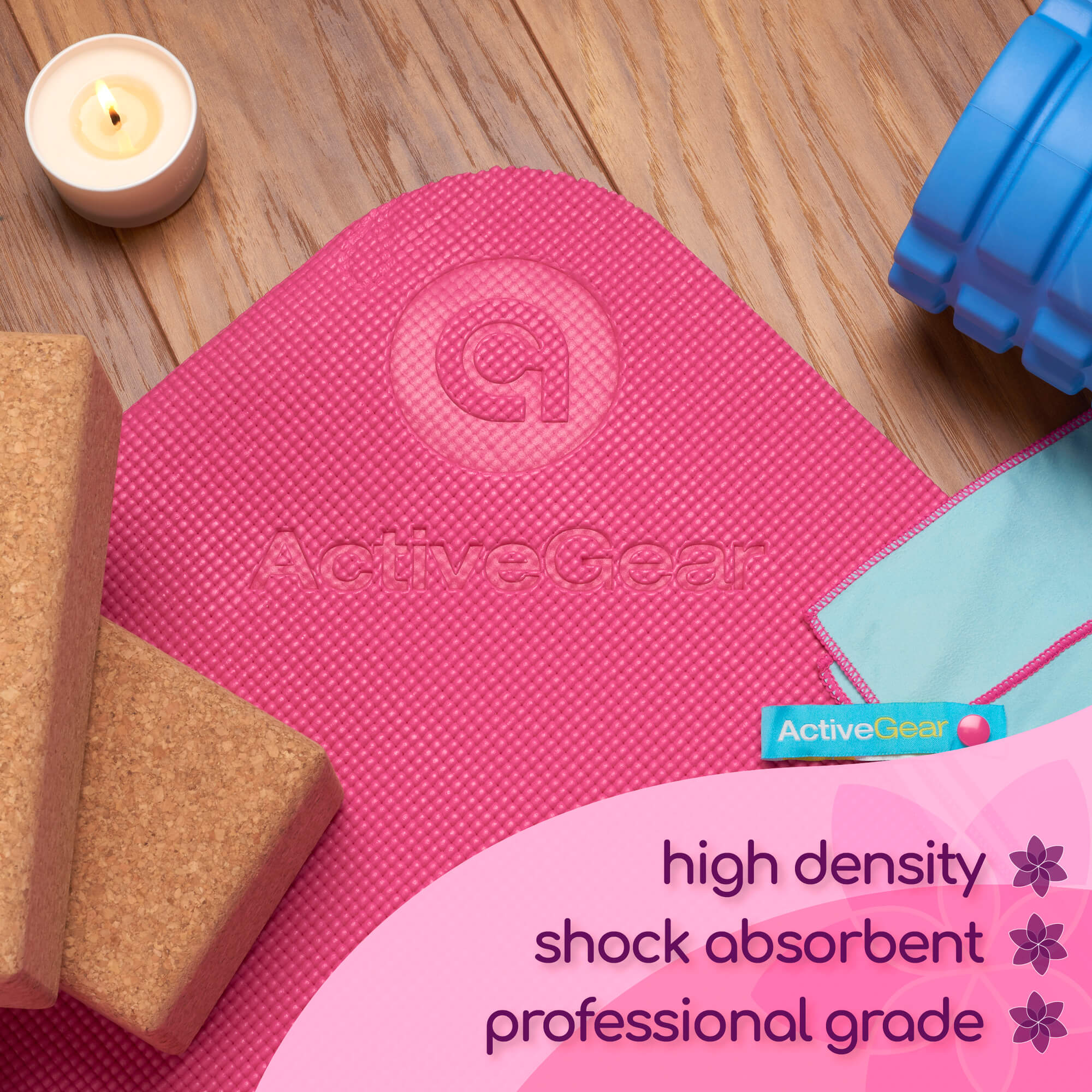 ActiveGear - Large Yoga Mats for Acroyoga and Home Gym - Image 36