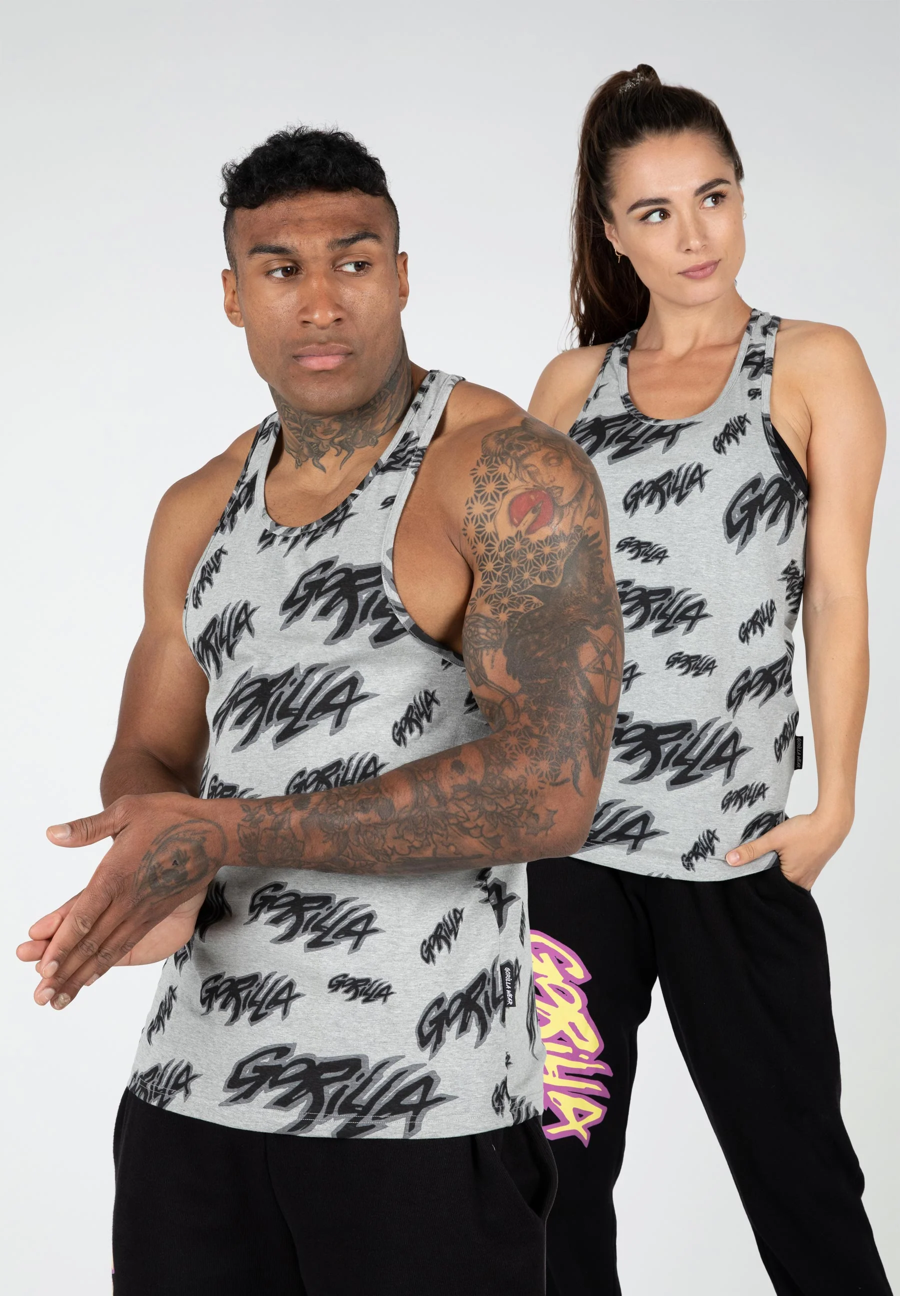 Gorilla Wear - Legacy Tank Top - Gray/Black
