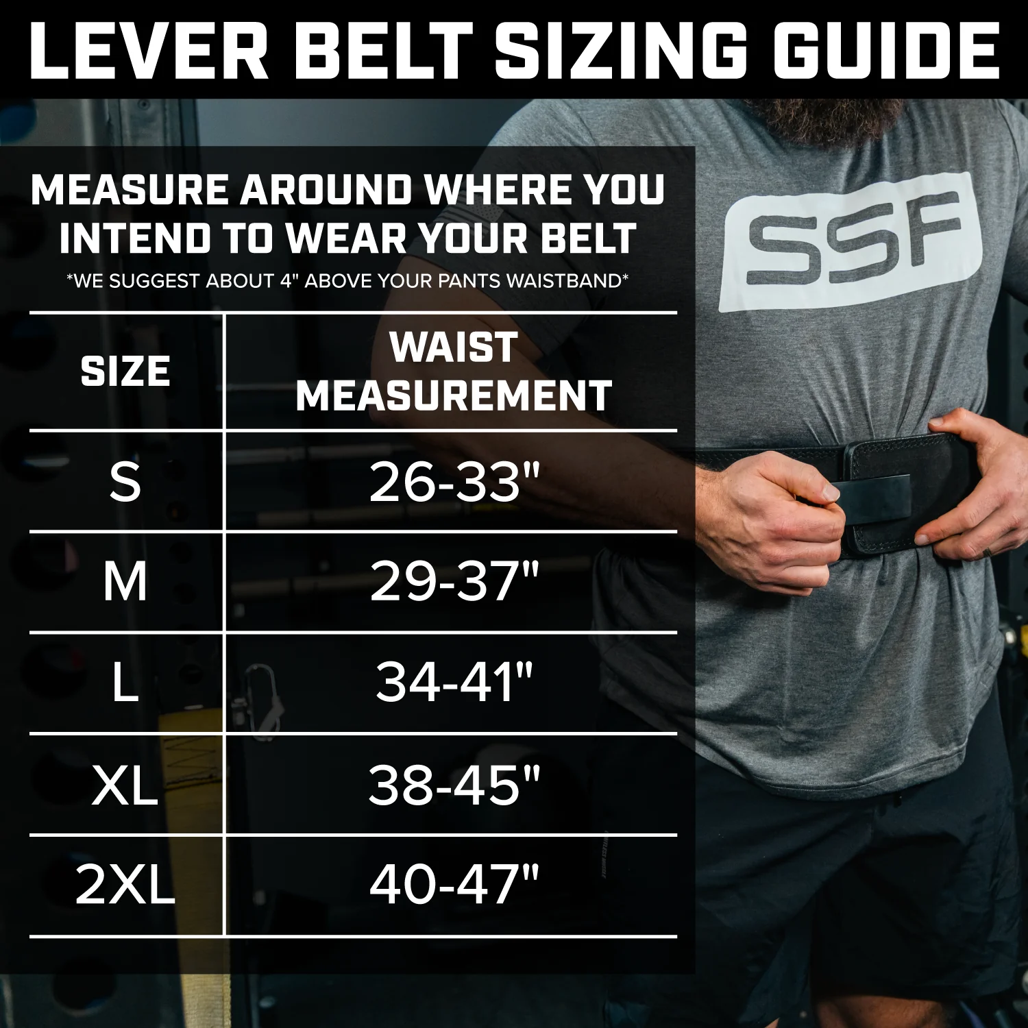 Serious Steel Fitness - Lever Powerlifting Belt (10mm) - Image 6