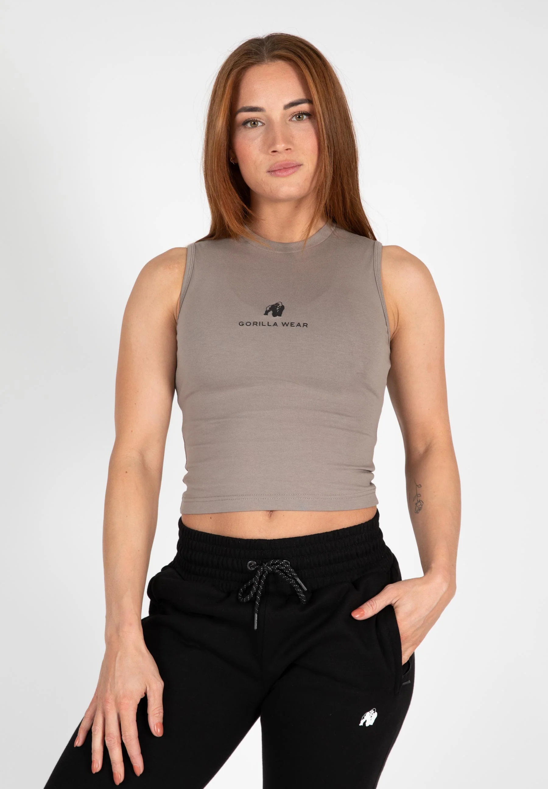 Gorilla Wear - Livonia Crop Top - Beige