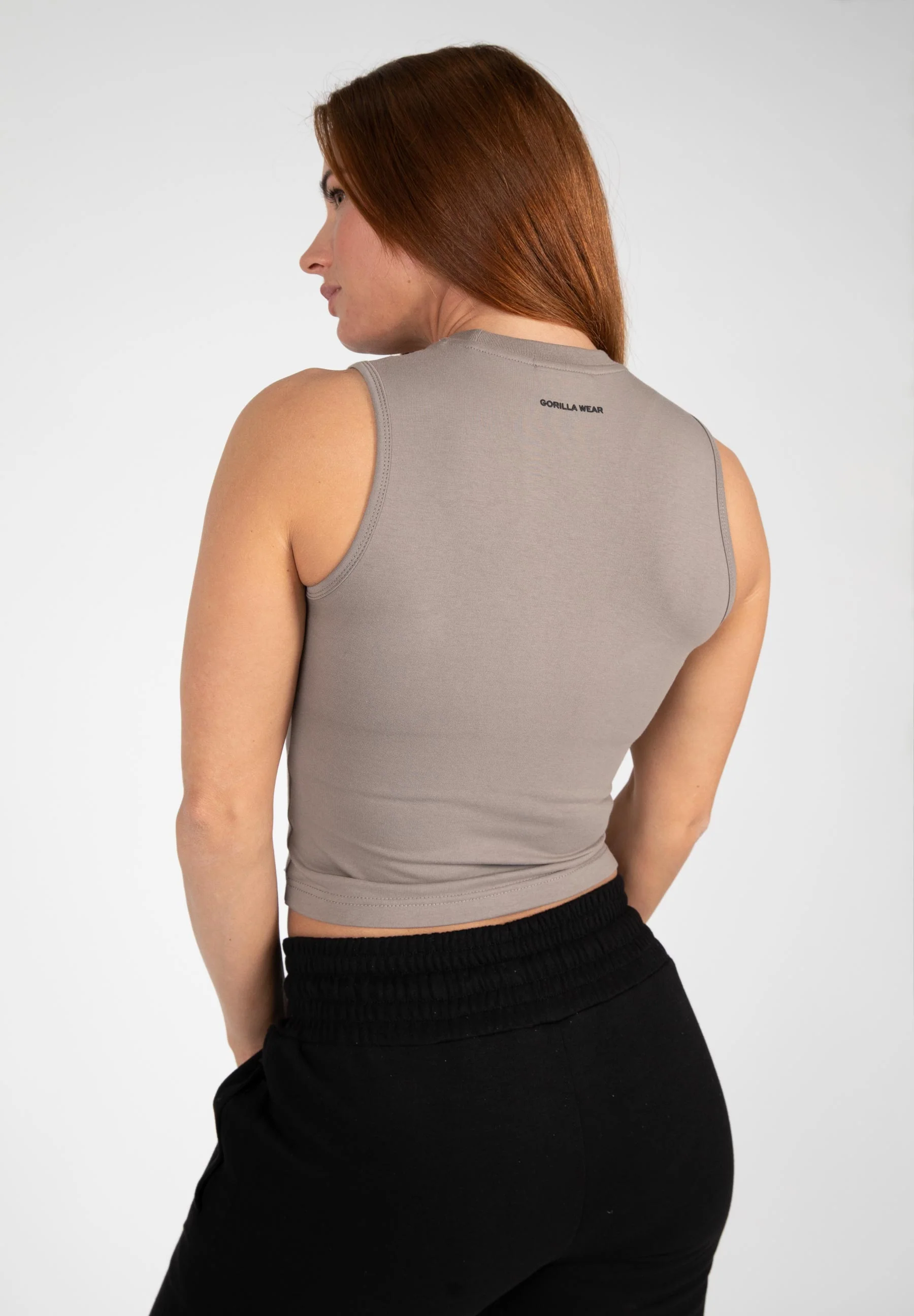 Gorilla Wear - Livonia Crop Top - Beige - Image 5