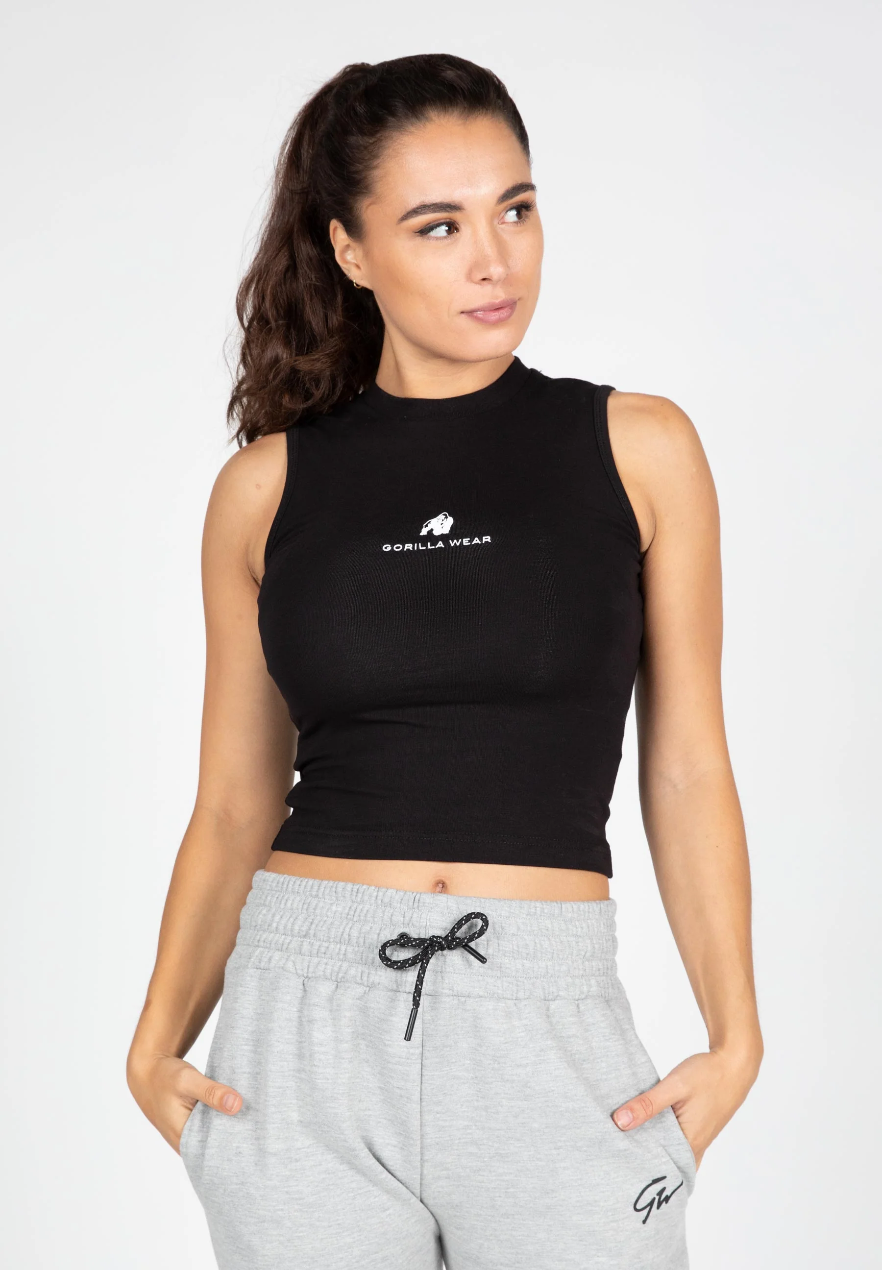 Gorilla Wear - Livonia Crop Top -Black