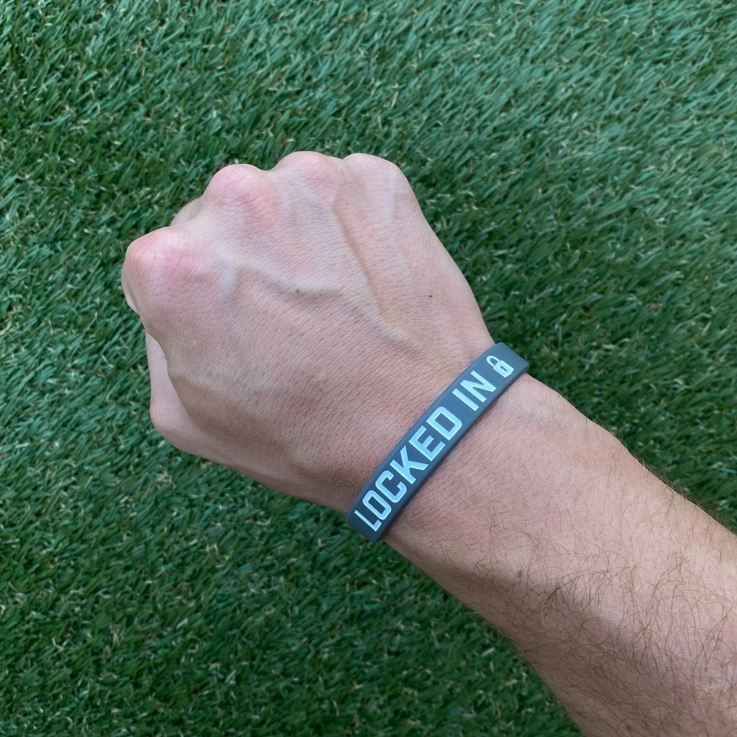 Elite Athletic Gear - Locked In Wristband - Image 2