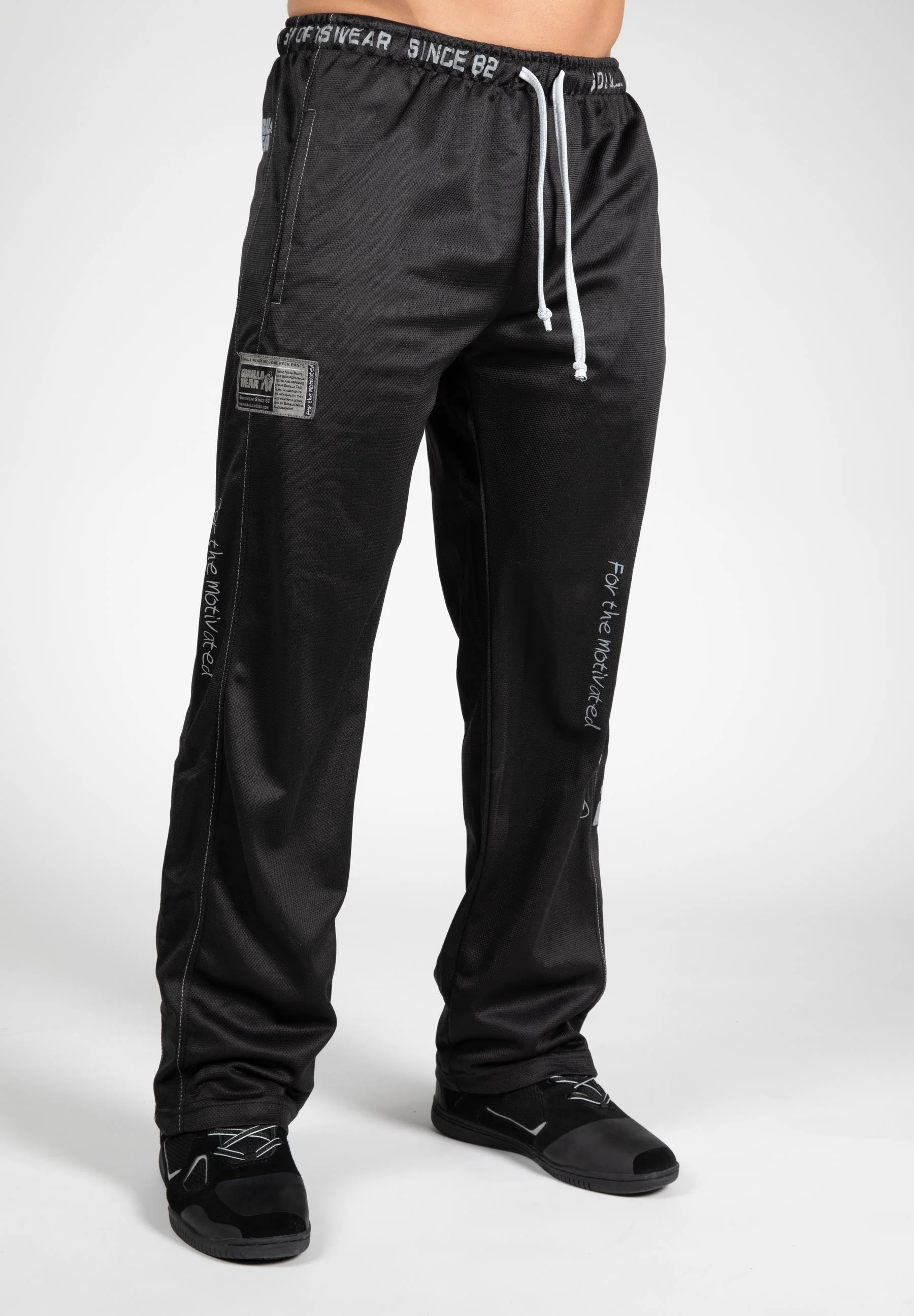 Gorilla Wear - Logo Mesh Pants - Black - Image 2