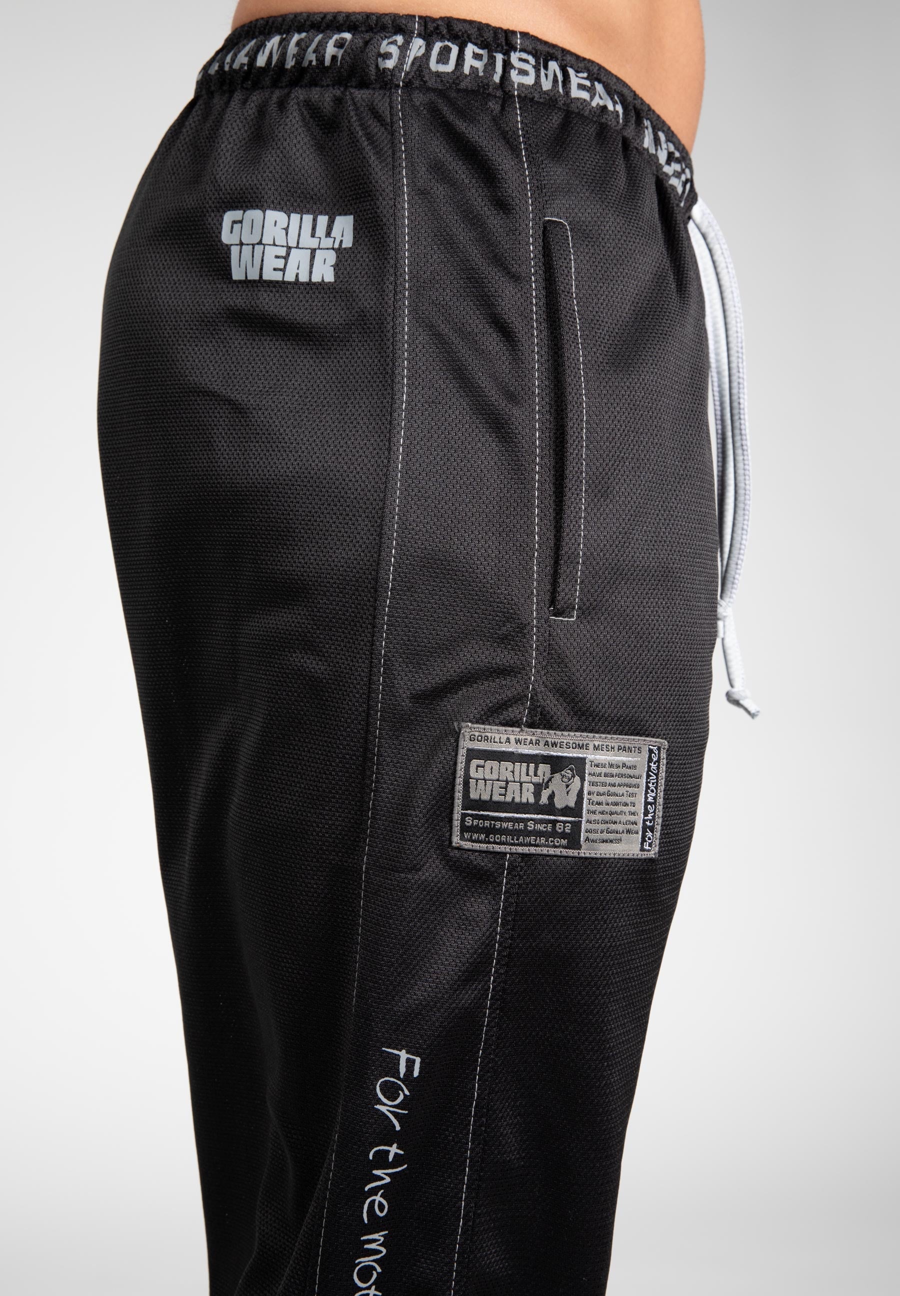 Gorilla Wear - Logo Mesh Pants - Black - Image 5