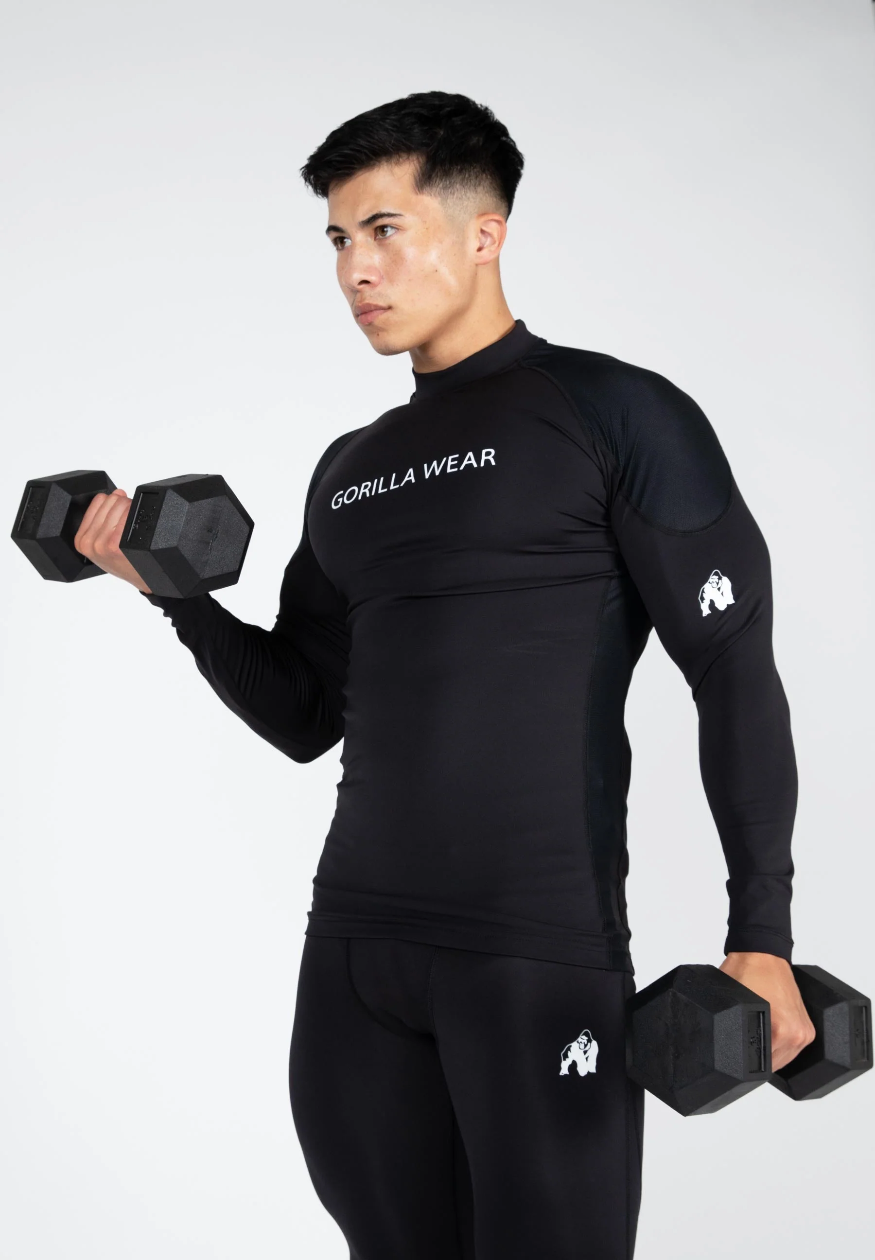 Gorilla Wear - Lorenzo Performance Long Sleeve - Black - Image 4