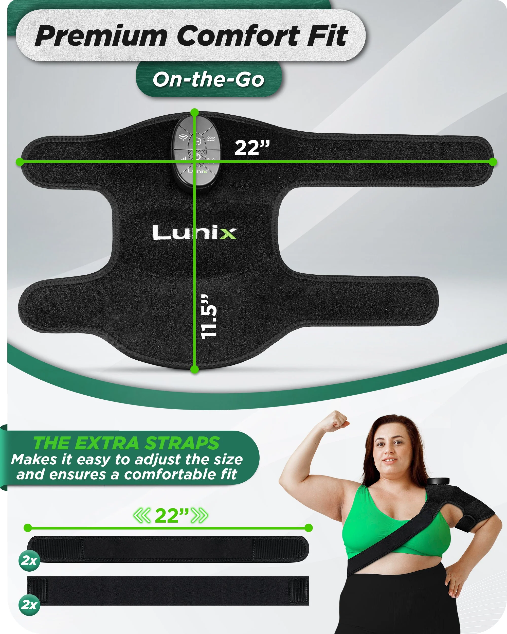 Lunix - LX19 Red Light Therapy for Knee, Elbows and Shoulders - Image 4