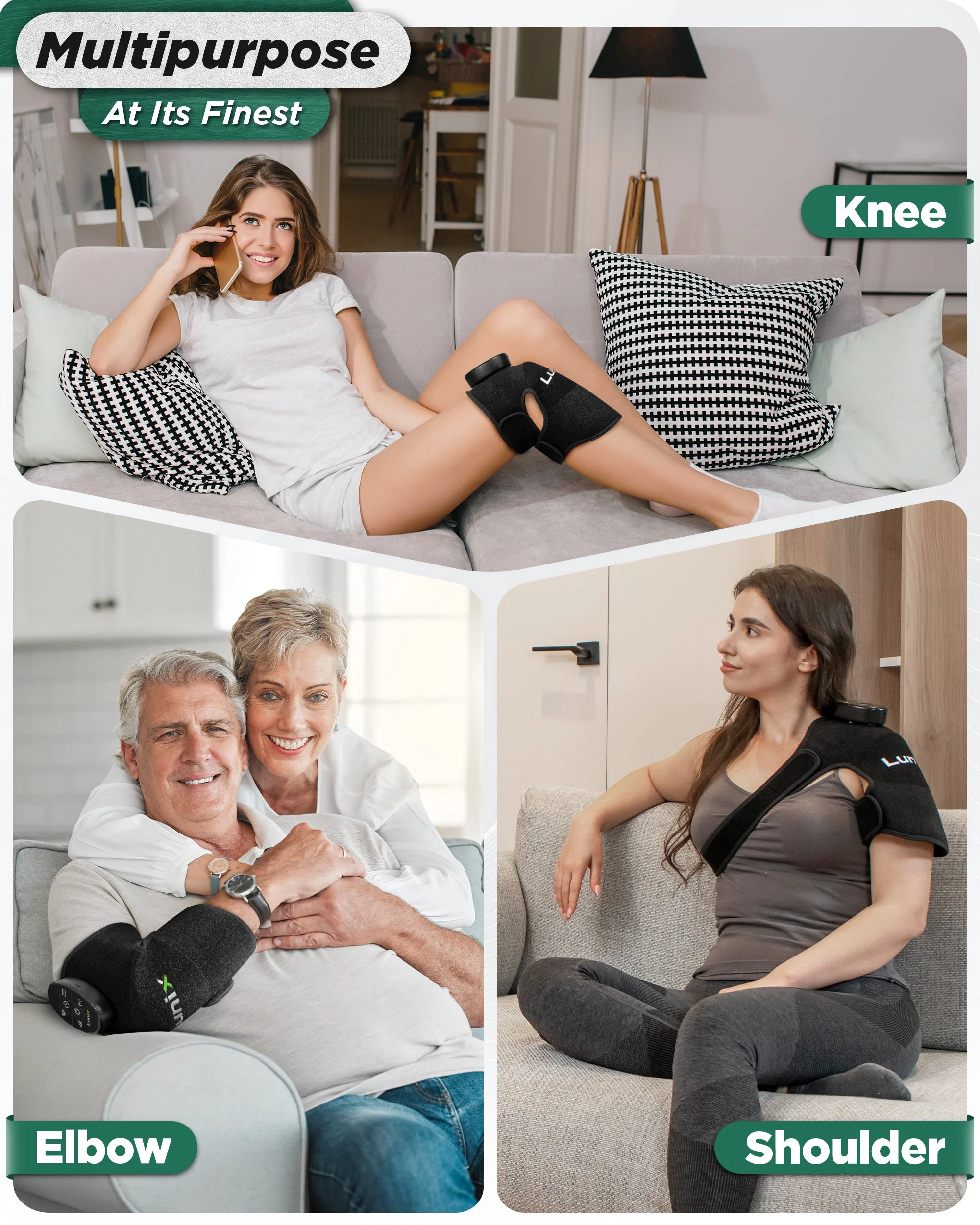 Lunix - LX19 Red Light Therapy for Knee, Elbows and Shoulders - Image 5