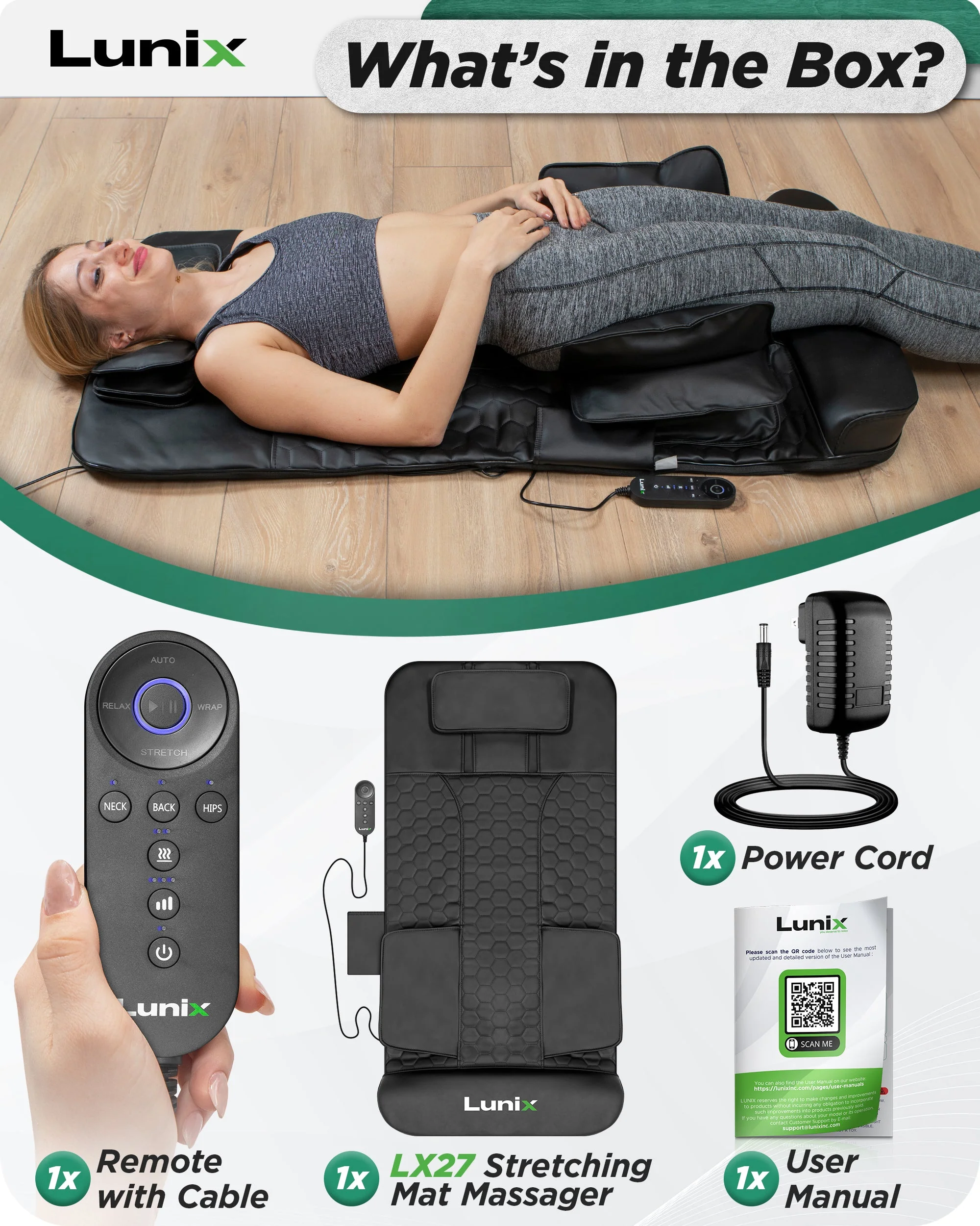 Lunix - LX27 Stretching Mat Massager - Image 8