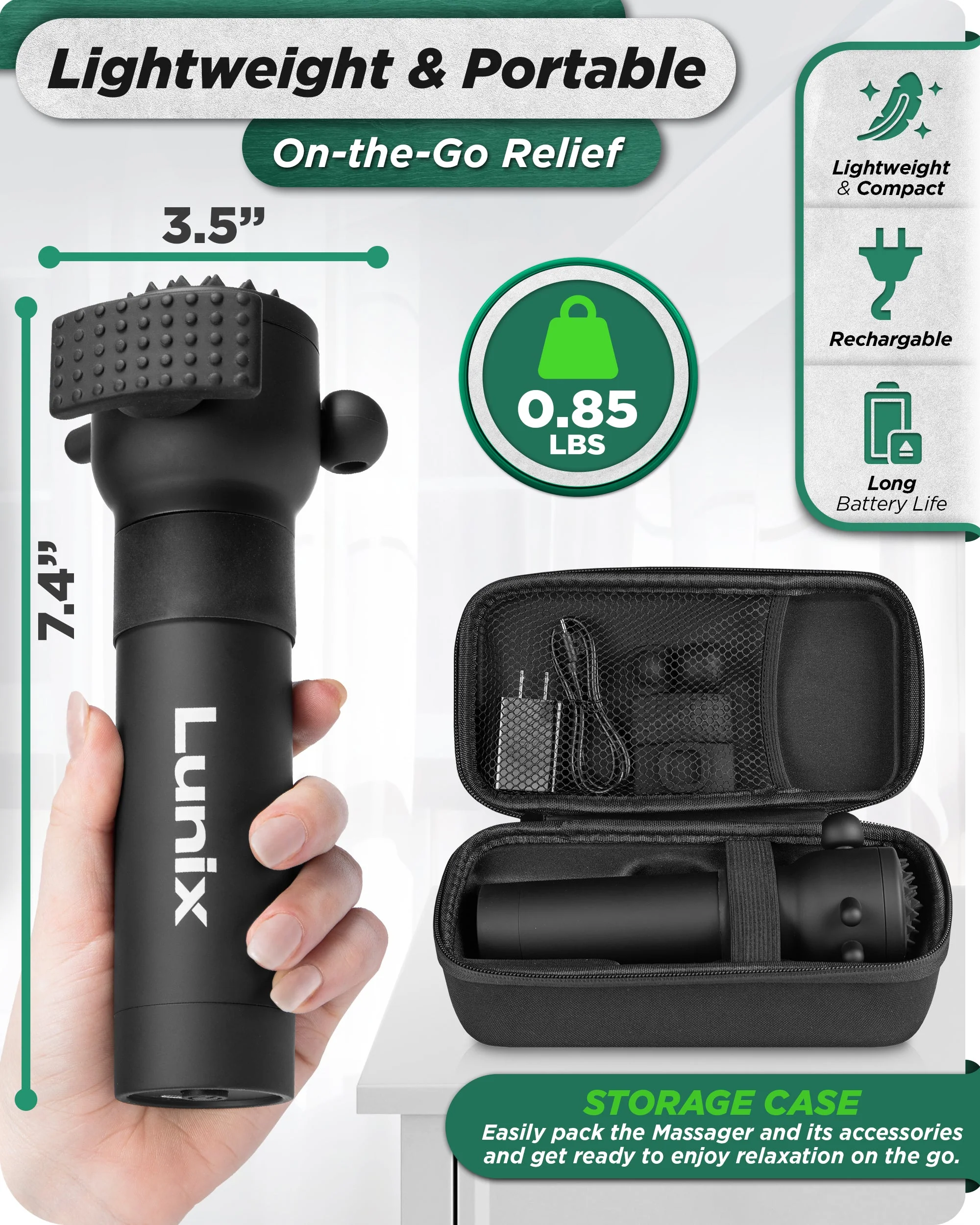 Lunix - LX28 Deep Tissue Massager - Image 4